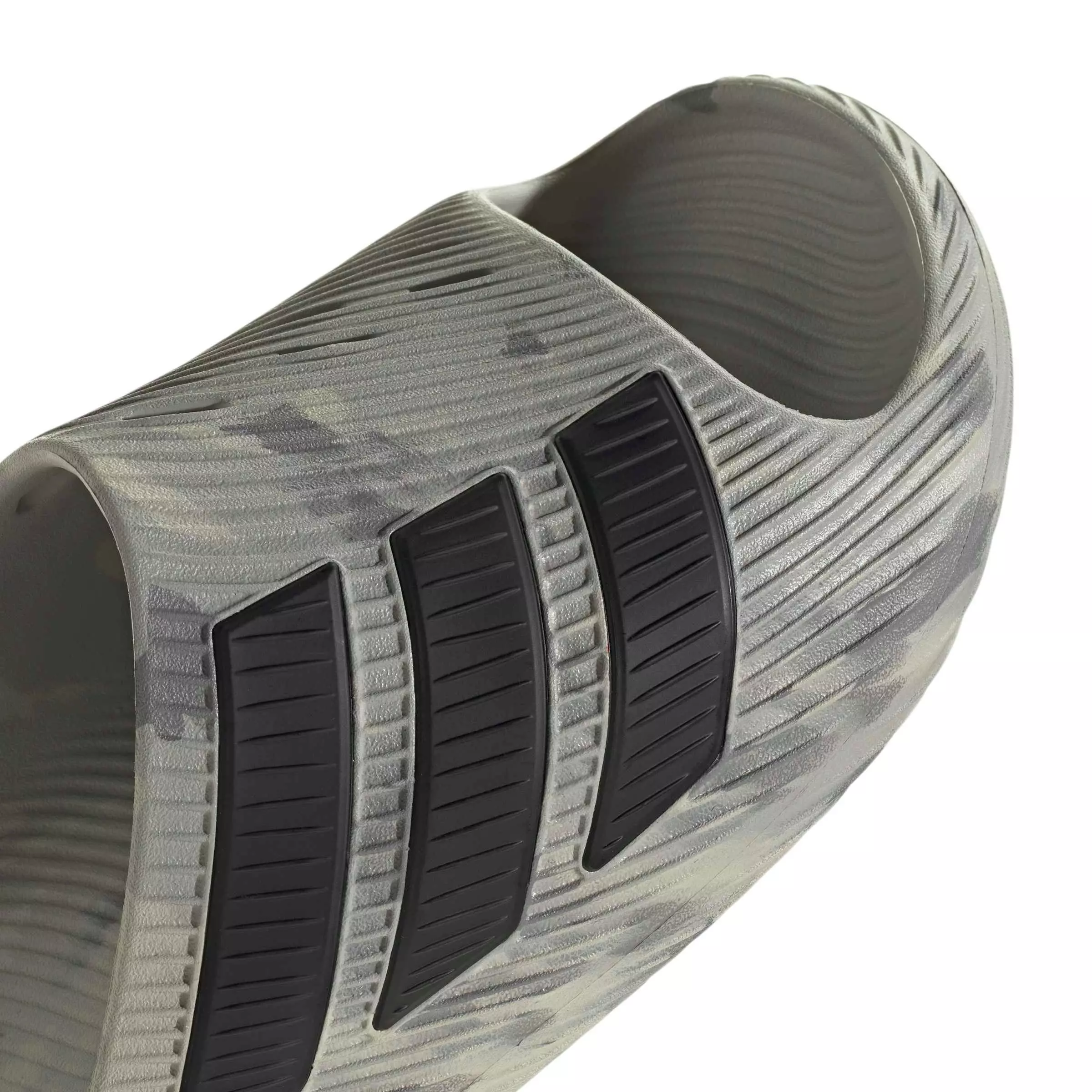 adidas Purechill "Grey Two/Core Black/Grey One" Men's Slide - GREY/BLACK/GREY