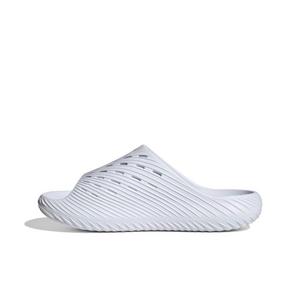 adidas Purechill "Ftwr White/Team Royal Blue/Better Scarlet" Men's Slide - WHITE/ROYAL/SCARLET