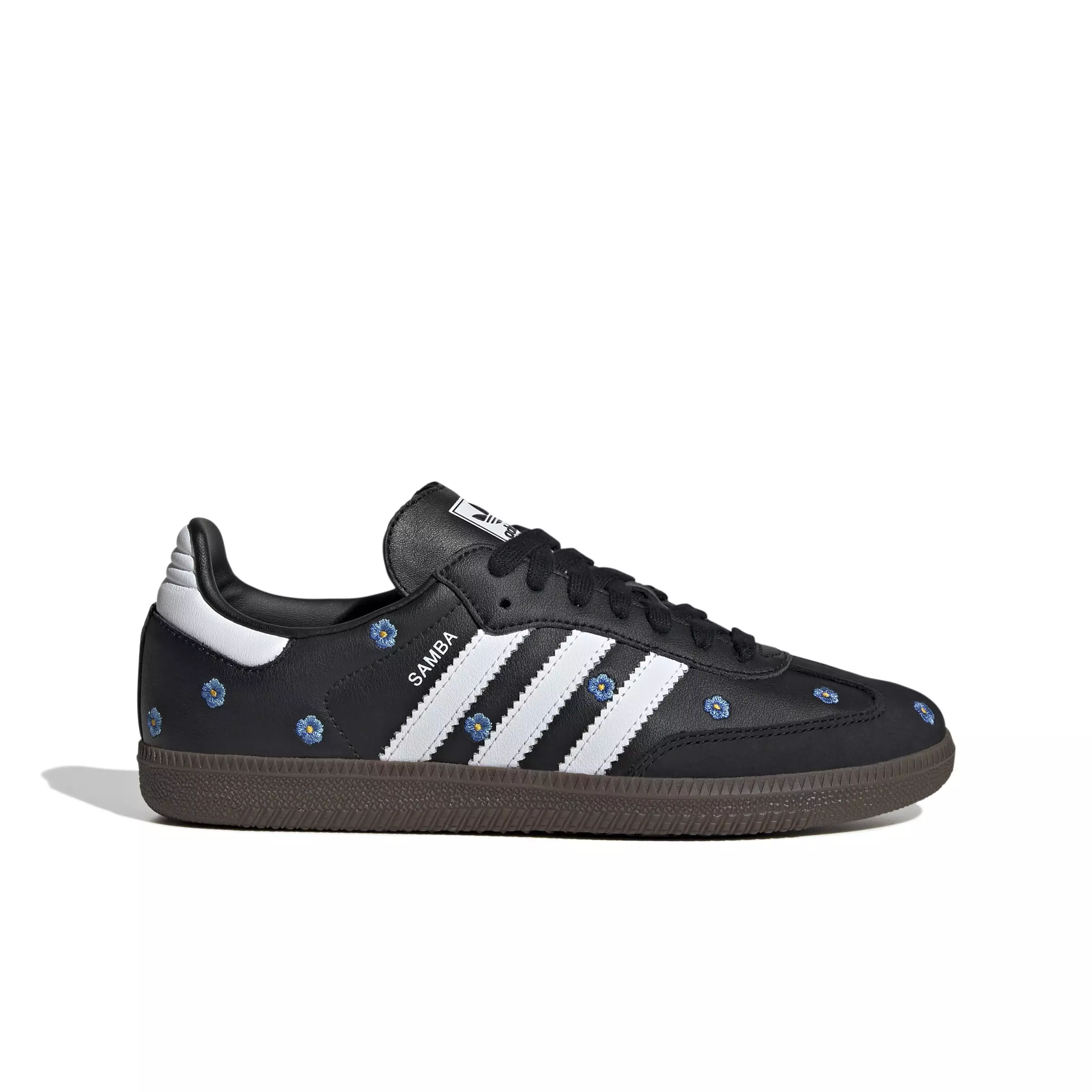 adidas Originals Samba OG "Core Black/Ftwr White/Gum 5" Women's Shoe - BLACK/WHITE/GUM