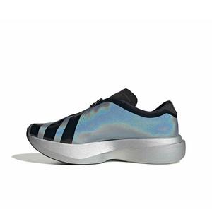 adidas Adizero EVO SL Zip "Silver Metallic/Core Black/Halo Silver" Men's Running Shoe - SILVER/BLACK/SILVER