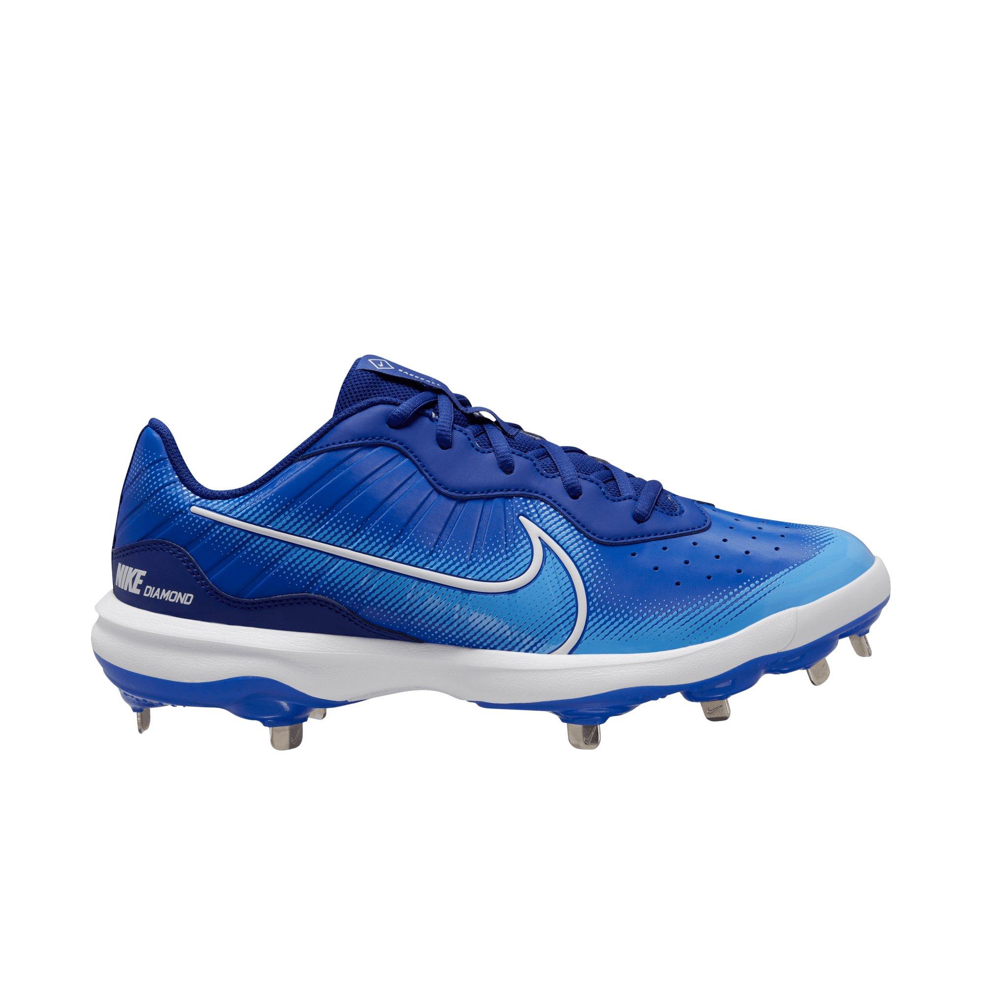 Blue nike softball outlet cleats