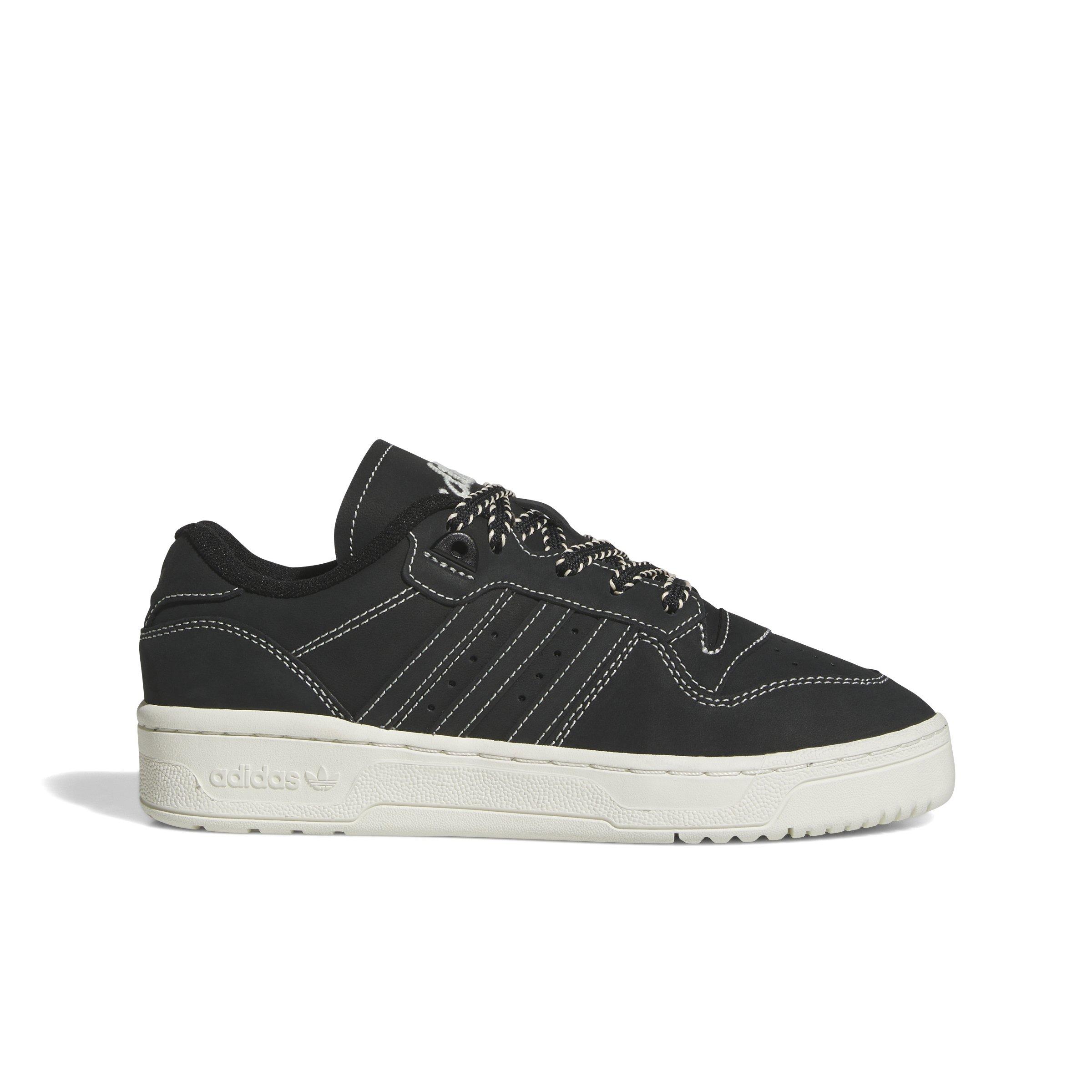 adidas Originals Rivalry Low "Core Black/Ivory/Sand Strata" Women's Shoe - BLACK/IVORY/SAND