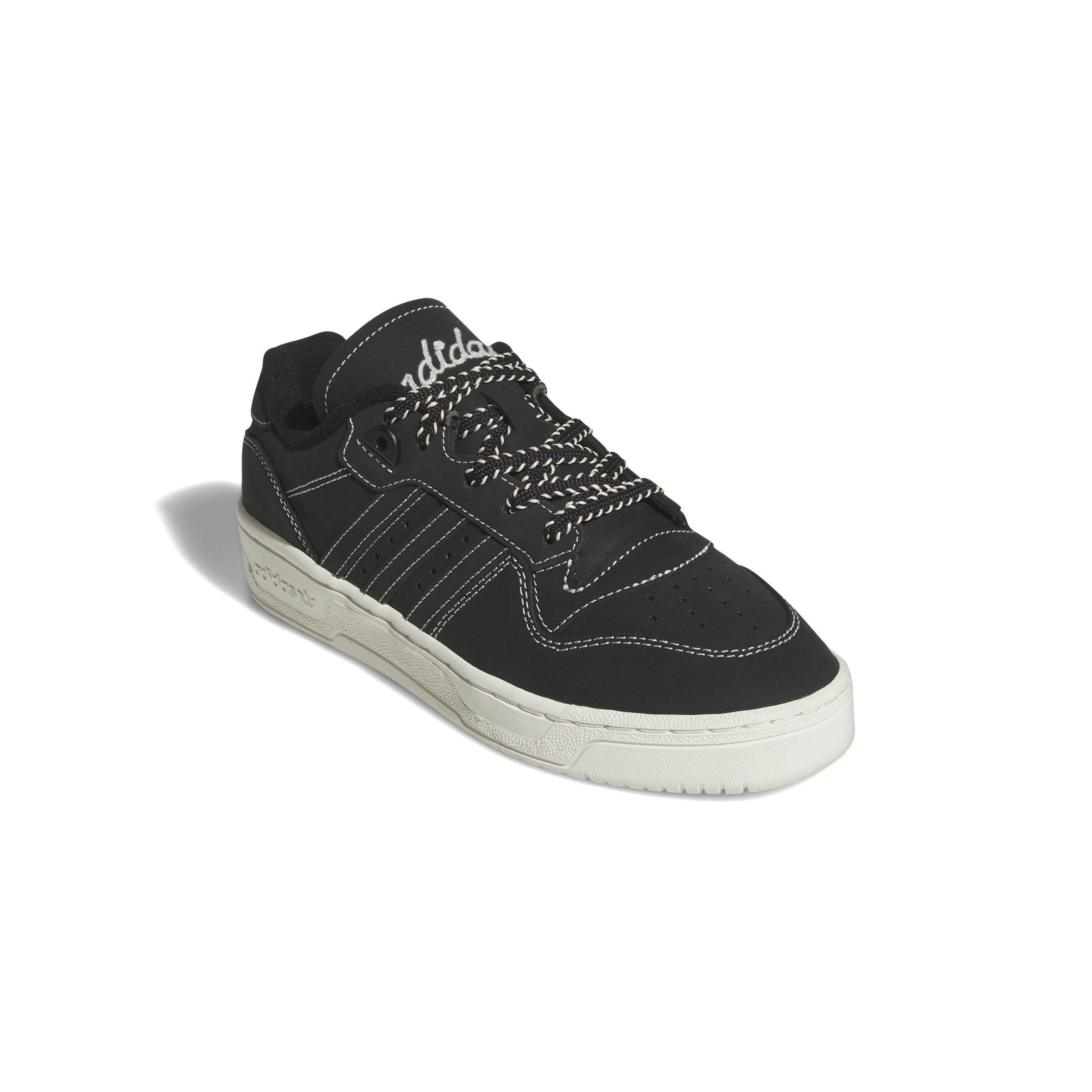 adidas Originals Rivalry Low "Core Black/Ivory/Sand Strata" Women's Shoe - BLACK/IVORY/SAND Thumbnail View 3