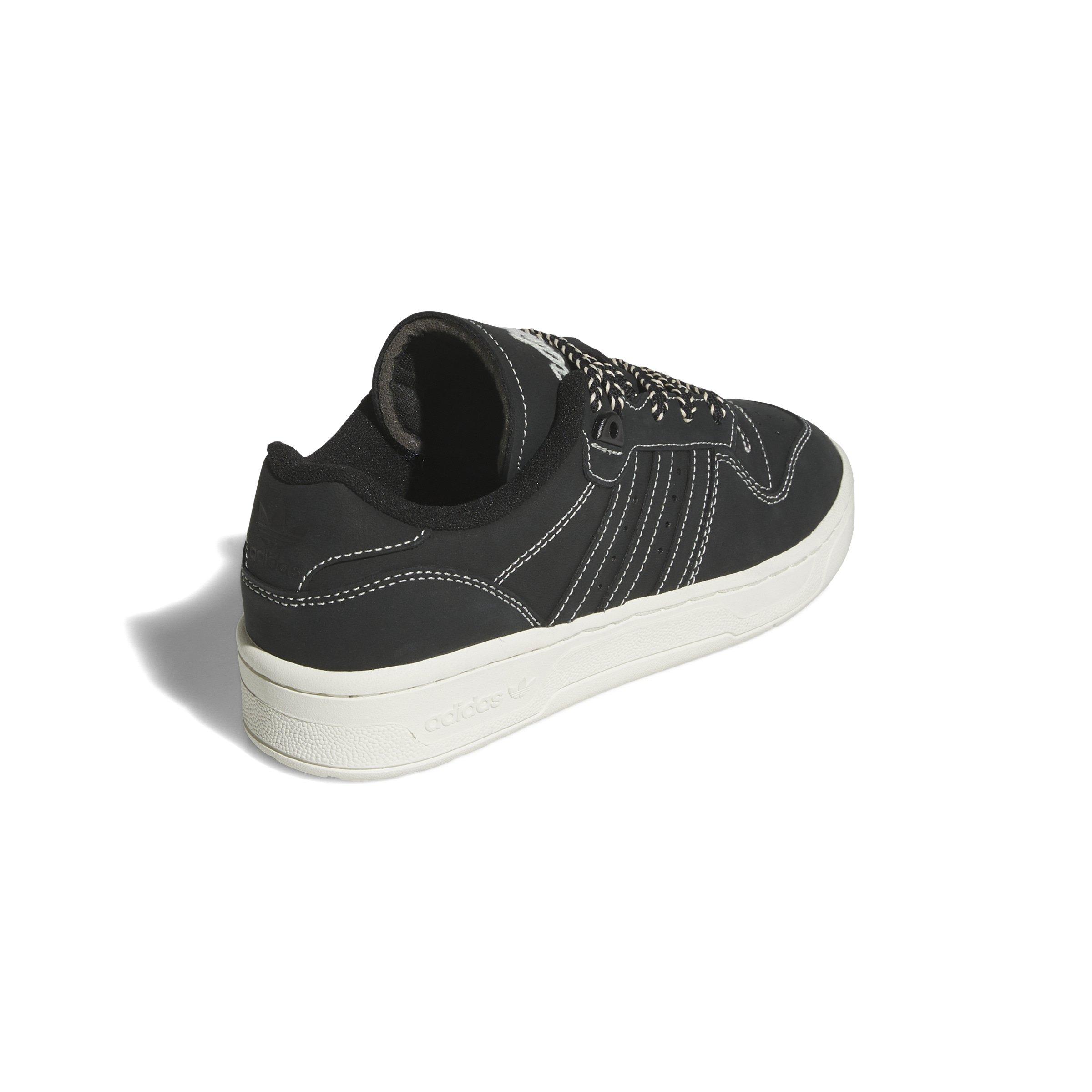 adidas Originals Rivalry Low "Core Black/Ivory/Sand Strata" Women's Shoe - BLACK/IVORY/SAND Thumbnail View 4