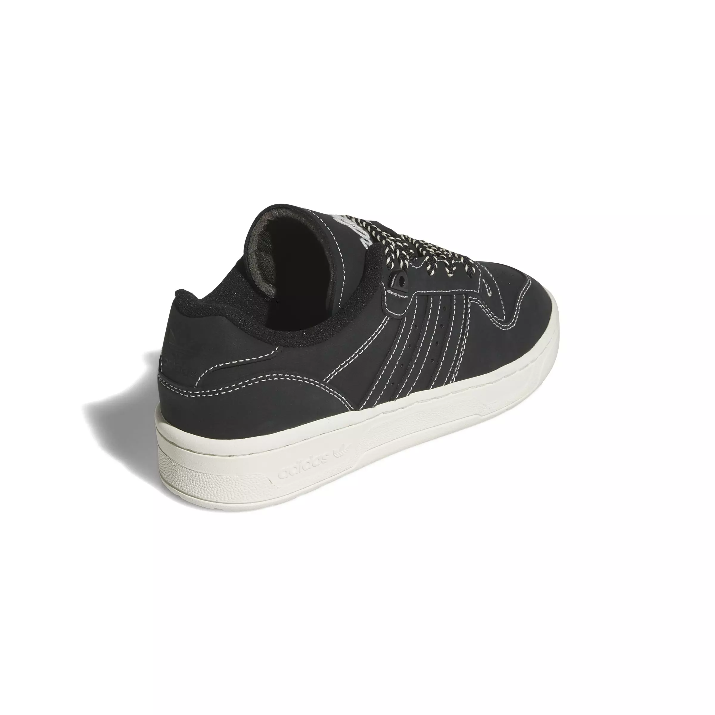 adidas Originals Rivalry Low "Core Black/Ivory/Sand Strata" Women's Shoe - BLACK/IVORY/SAND