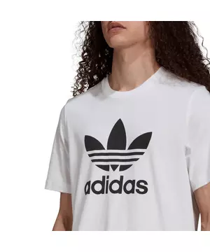 Adidas Black Originals Trefoil Men's White T-Shirt