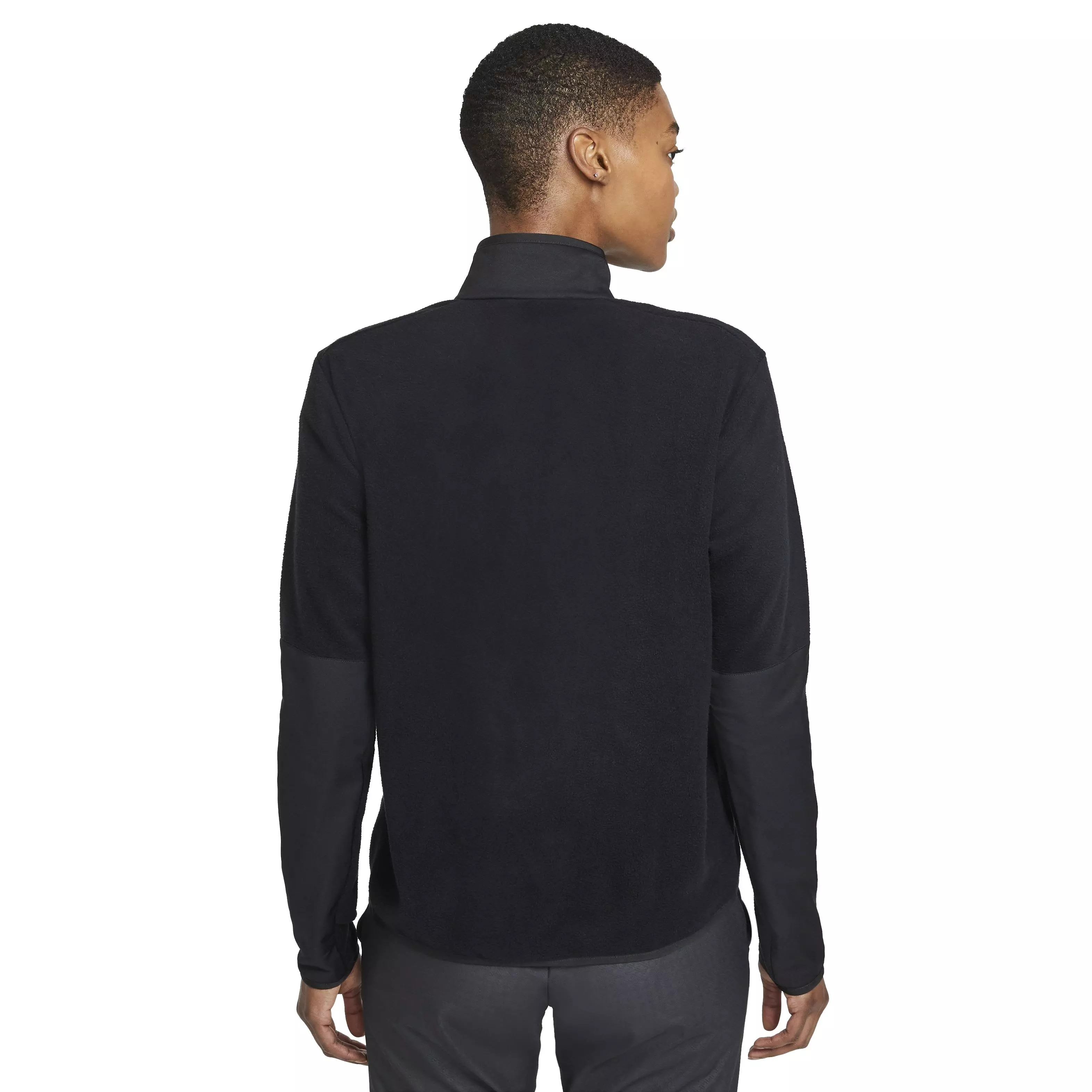 Nike Women's Therma-FIT Victory Long-Sleeve 1/2-Zip Golf Top -Black - BLACK