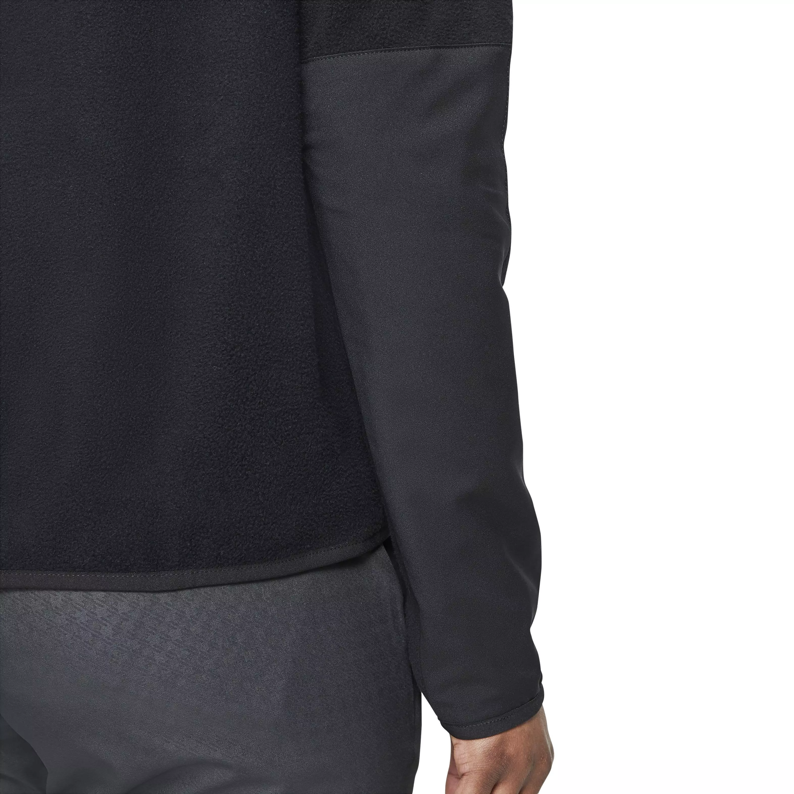 Nike Women's Therma-FIT Victory Long-Sleeve 1/2-Zip Golf Top -Black - BLACK