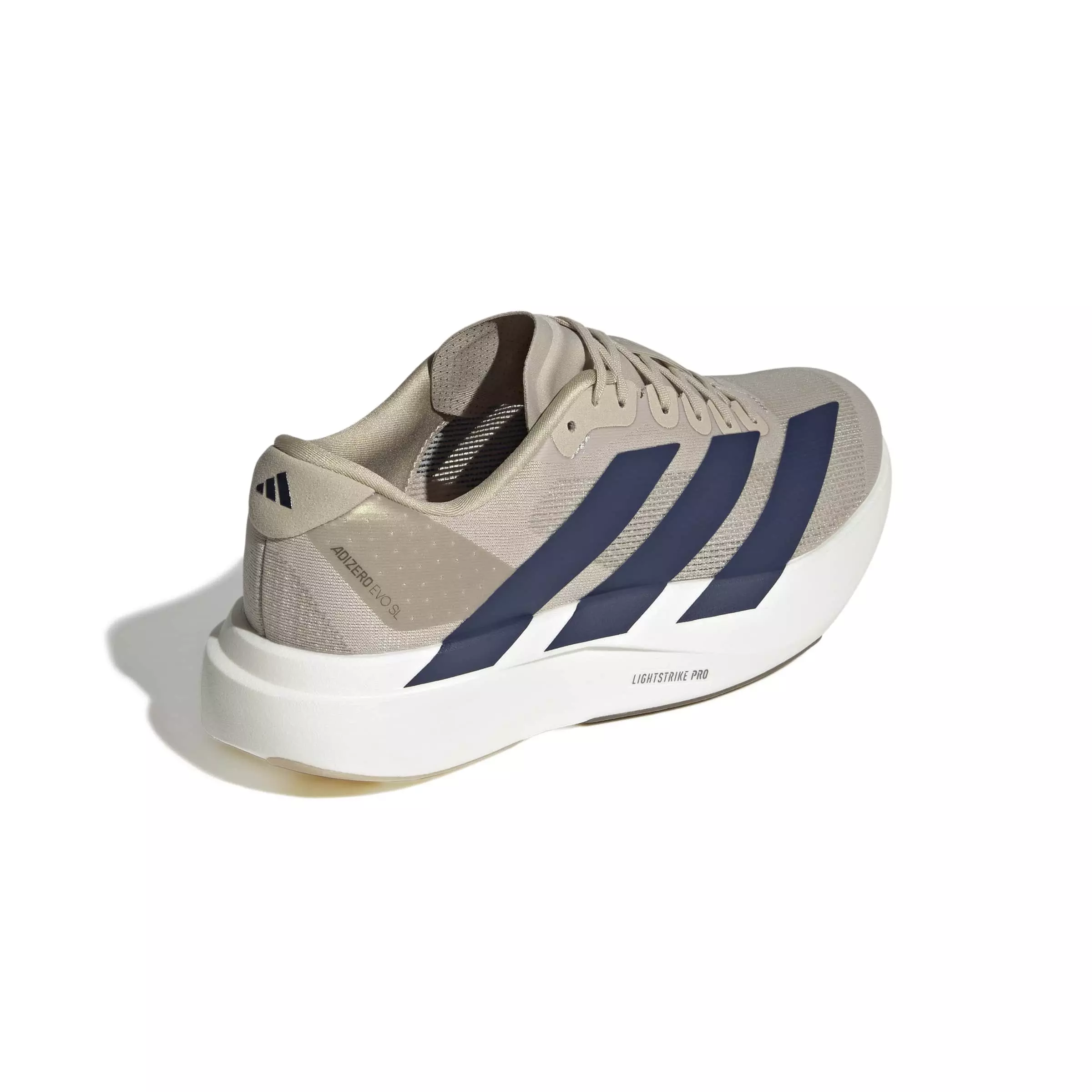 adidas Adizero EVO SL "Khaki Three/Night Indigo/Khaki Six" Men's Running Shoe - KHAKI/INDIGO/KHAKI