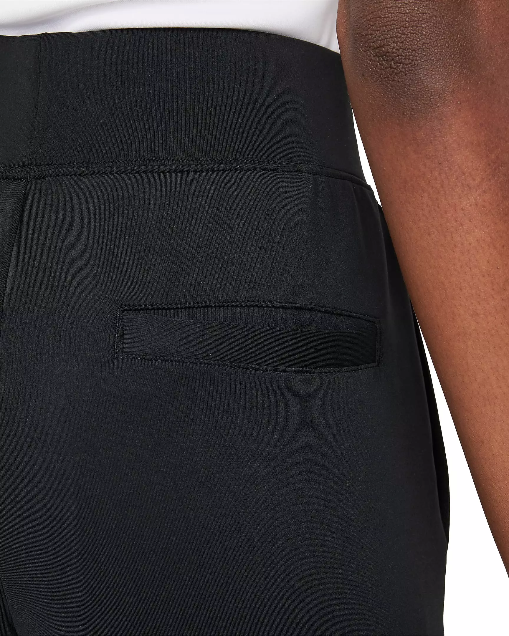 Nike Women's Court Dri-FIT Knit Tennis Pants - Black - BLACK