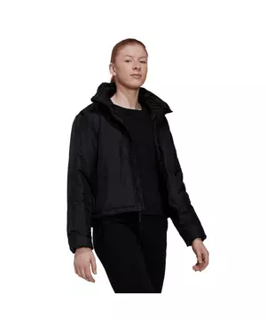 adidas Women\'s BSC City Jacket - | Gear Insulated Black Hibbett 