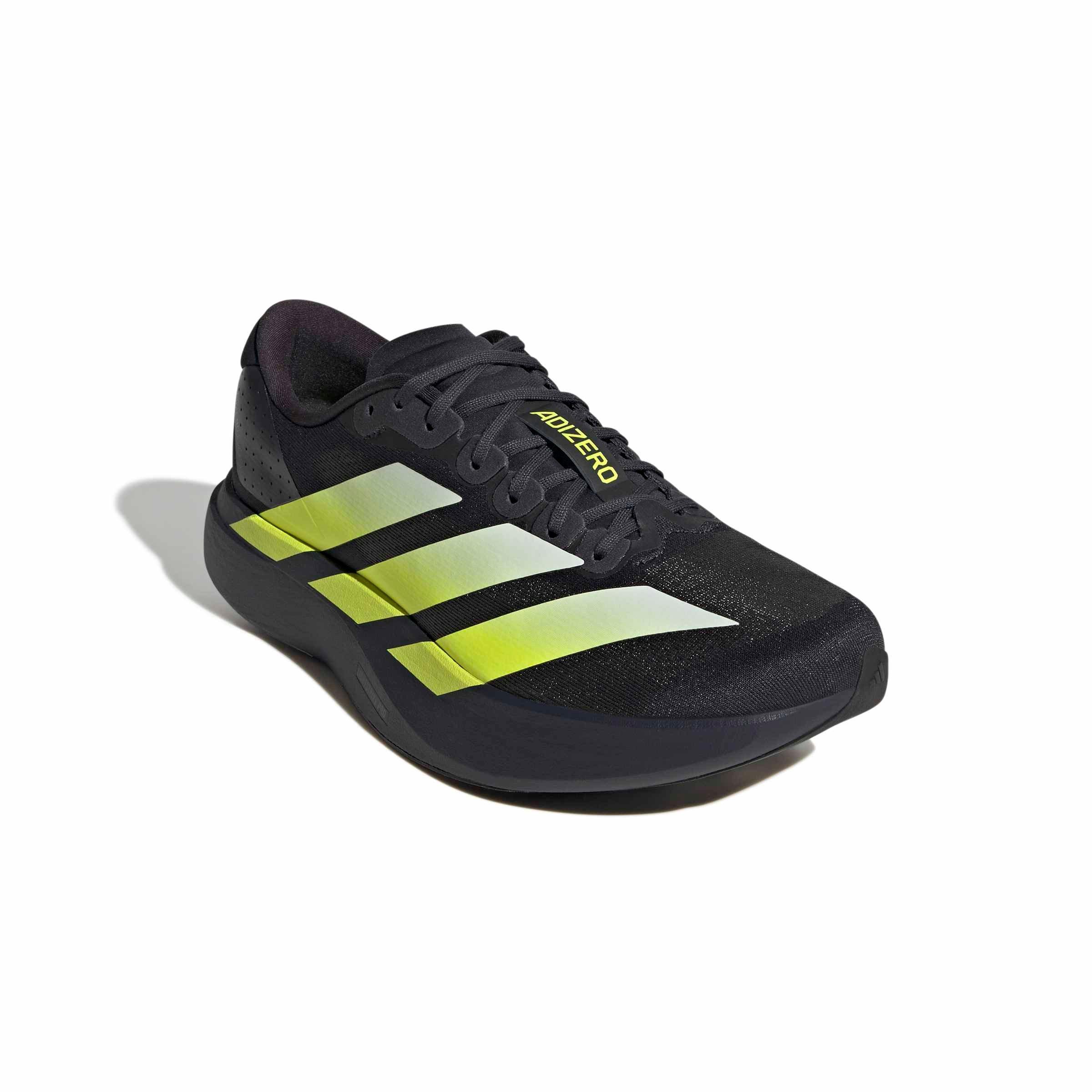adidas Adizero EVO SL "Night Grey/Solar Yellow/Grey One" Men's Running Shoe - GREY/YELLOW/GREY