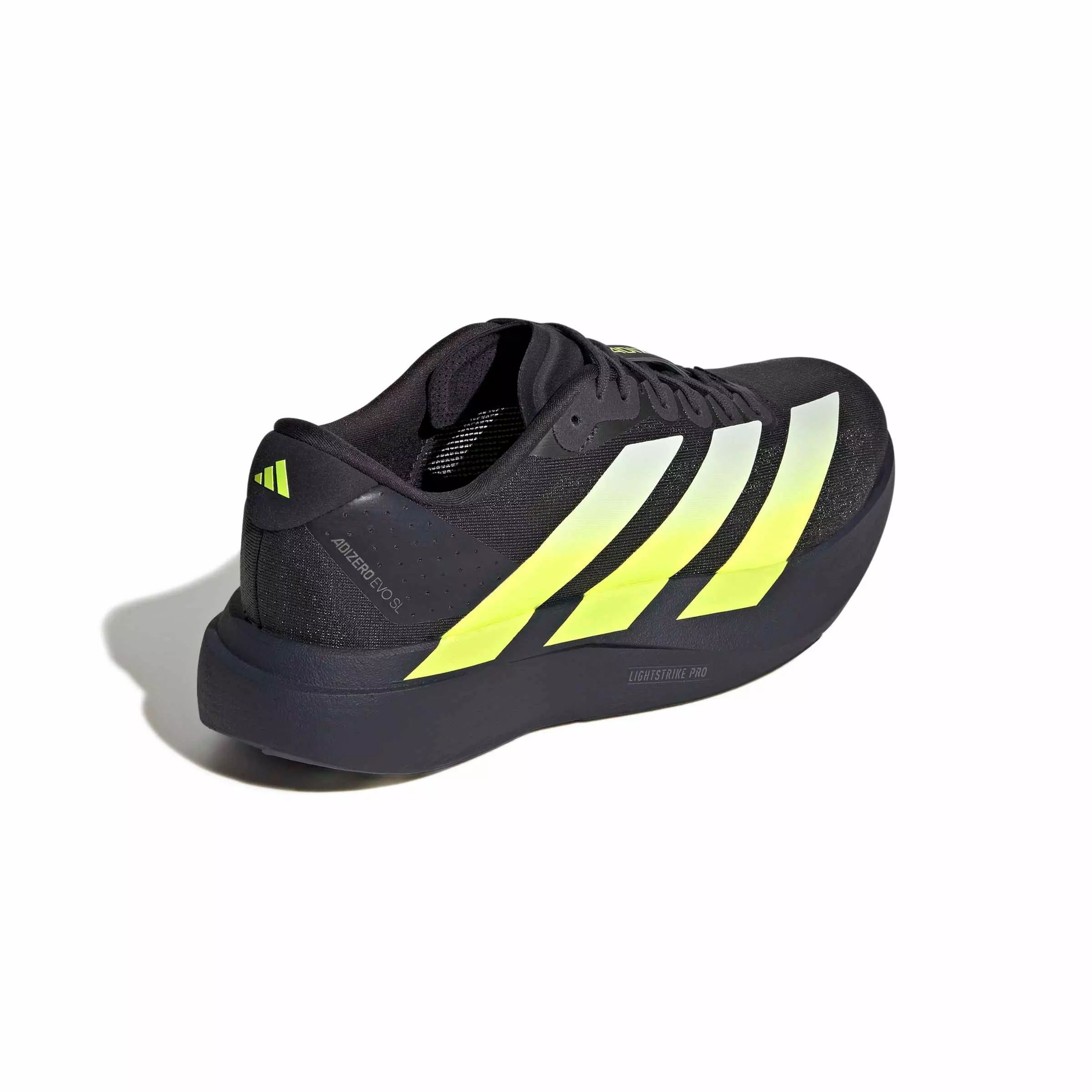 adidas Adizero EVO SL "Night Grey/Solar Yellow/Grey One" Men's Running Shoe - GREY/YELLOW/GREY