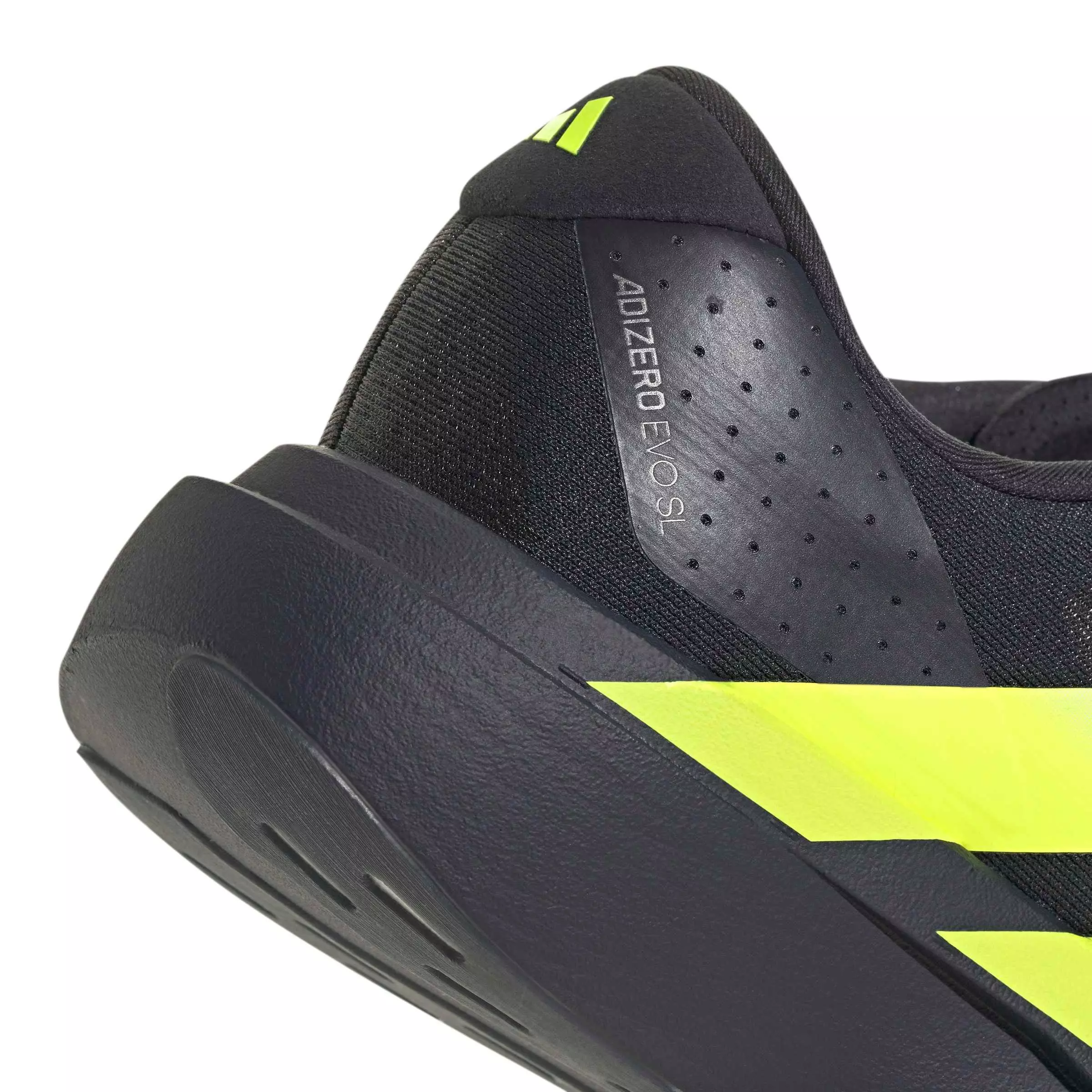 adidas Adizero EVO SL "Night Grey/Solar Yellow/Grey One" Men's Running Shoe - GREY/YELLOW/GREY