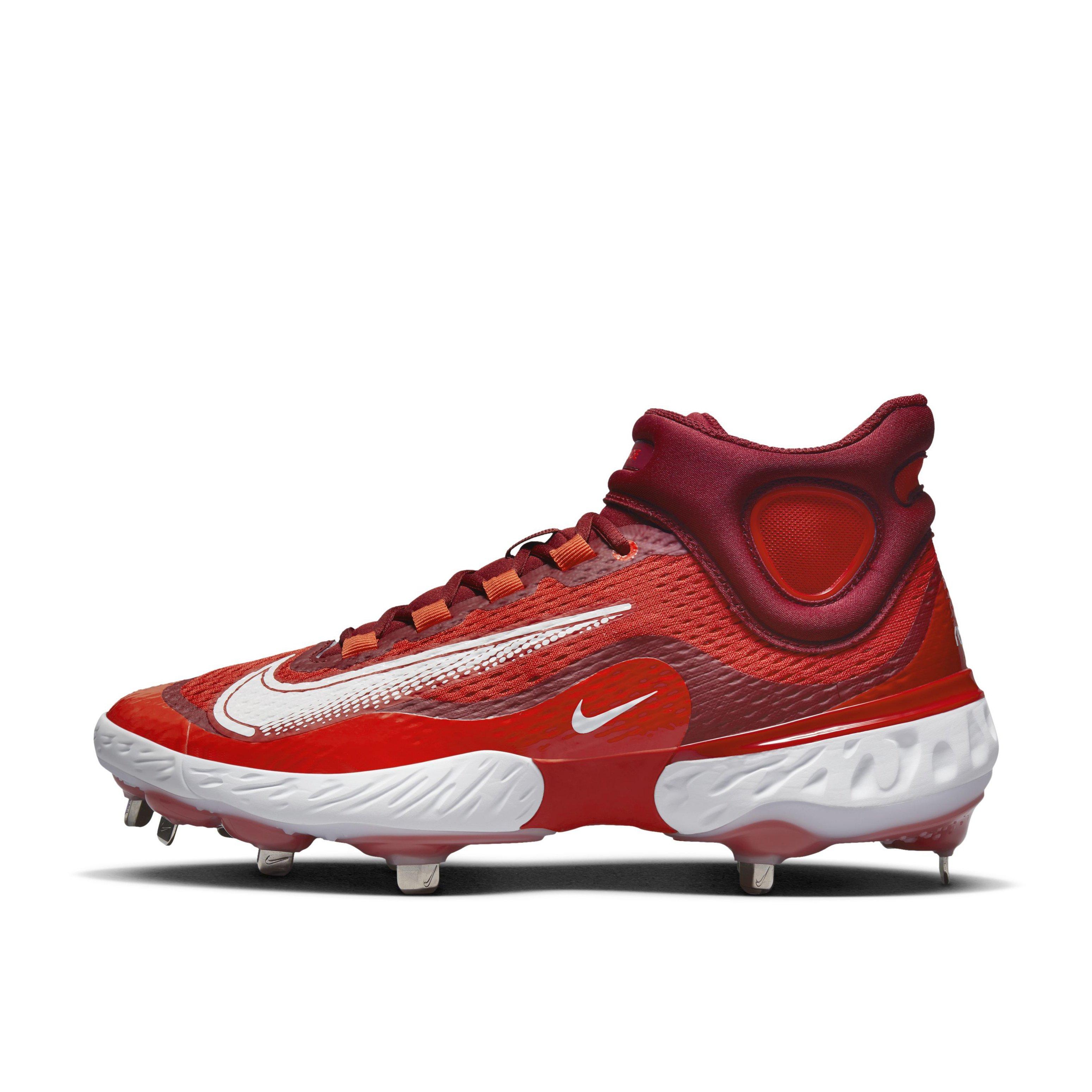 Alpha huarache elite 2025 baseball cleats red