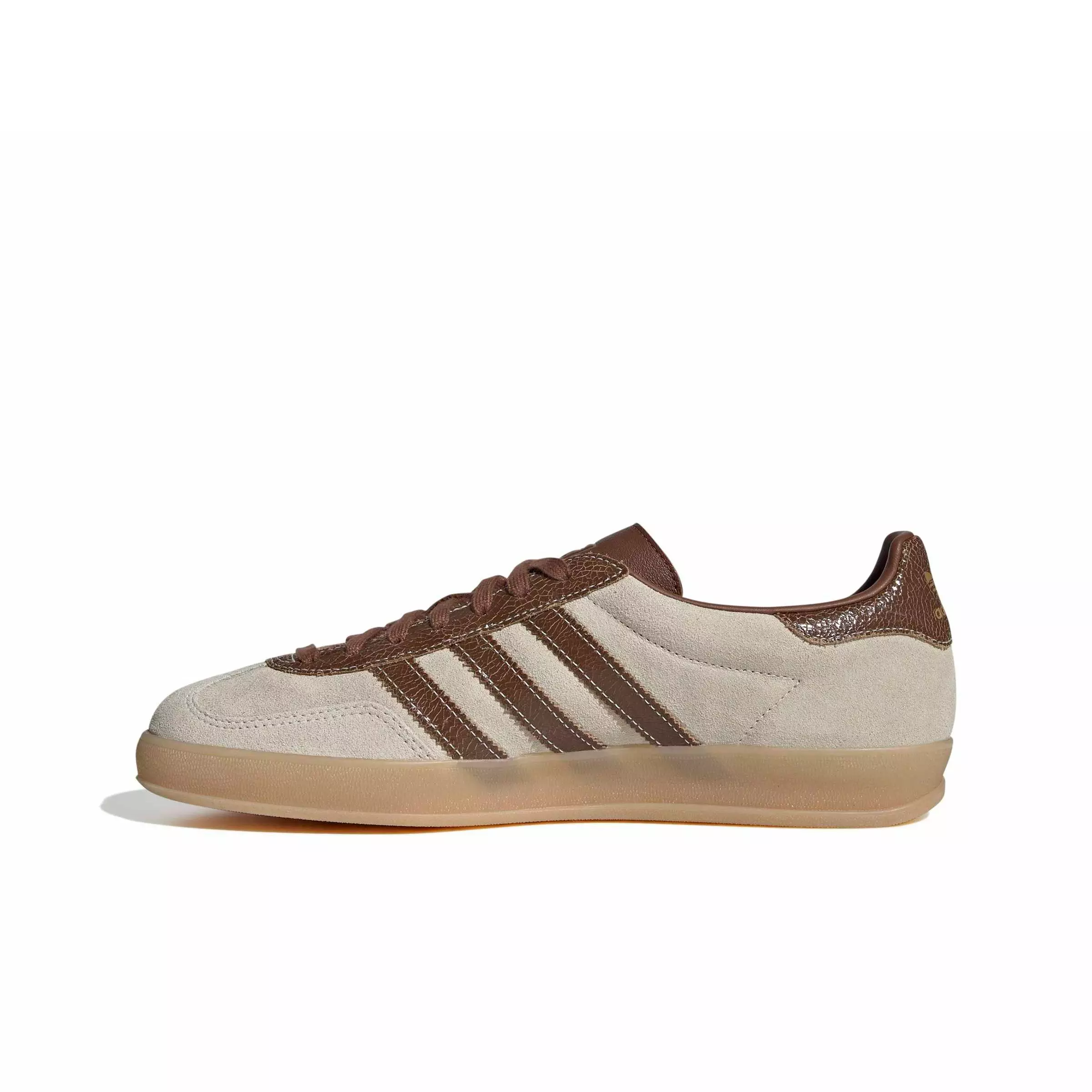 adidas Originals Gazelle Indoor "Off White/Preloved Brown/Gum 4" Men's Shoe - OFF WHITE/BROWN/GUM
