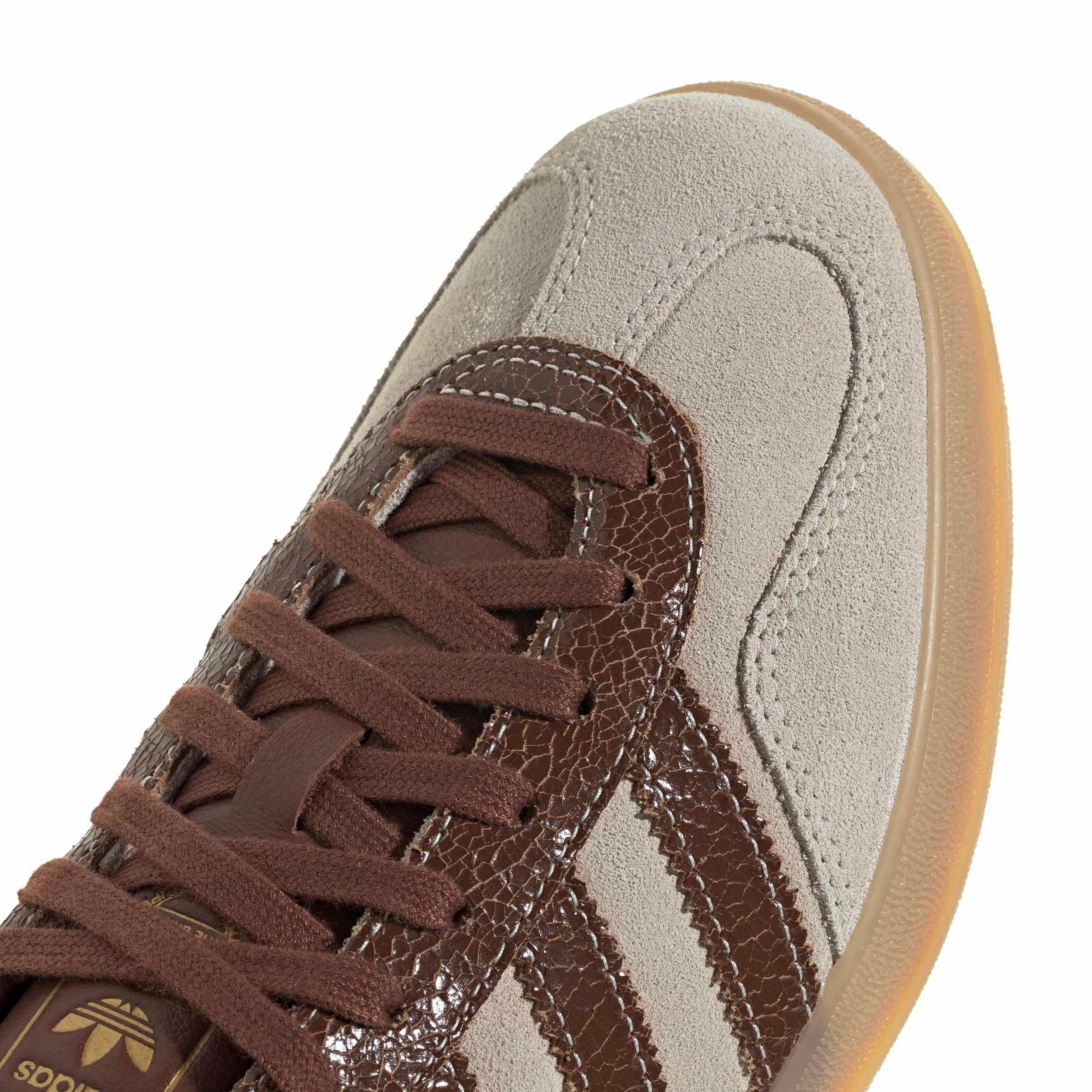 adidas Originals Gazelle Indoor "Off White/Preloved Brown/Gum 4" Men's Shoe - OFF WHITE/BROWN/GUM