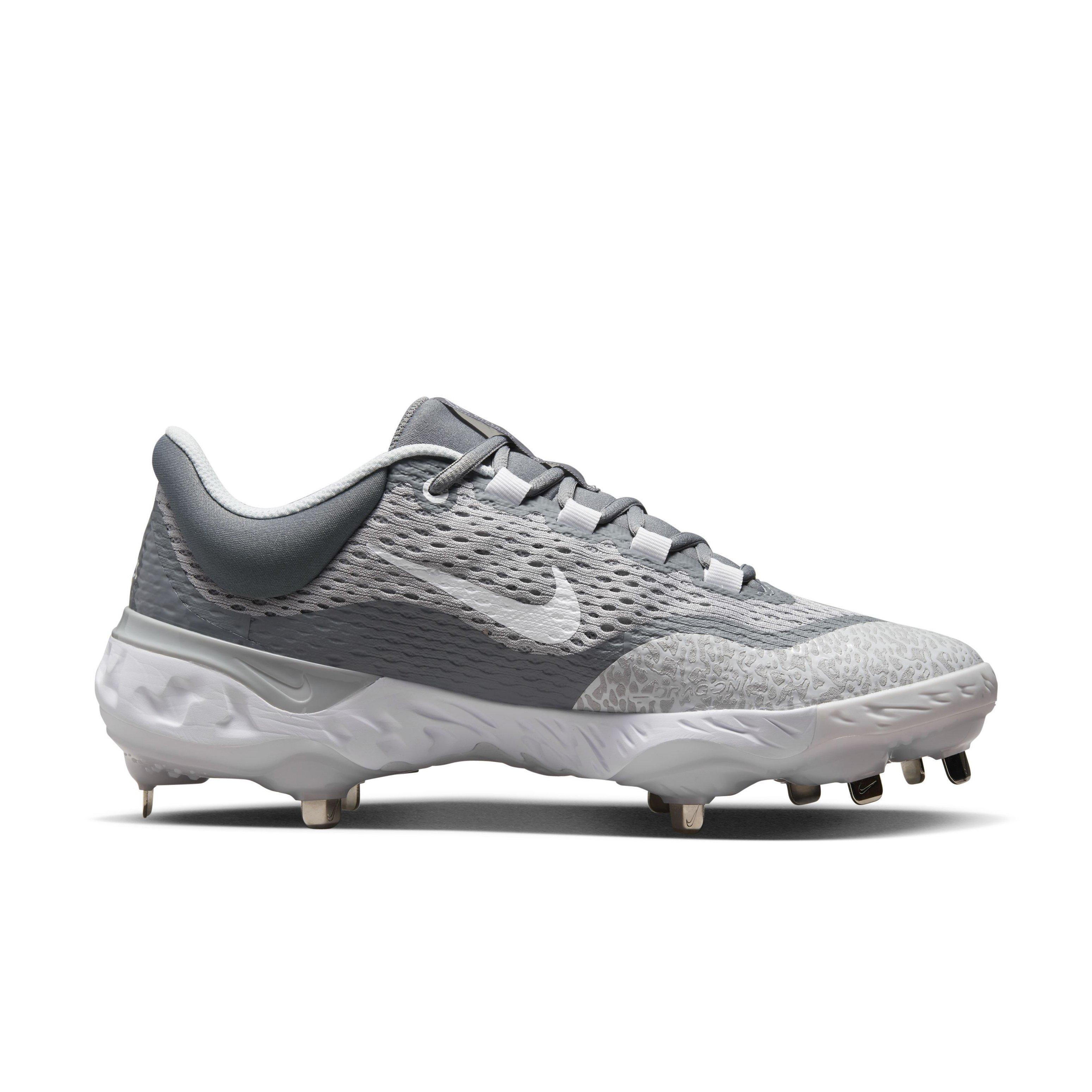 Nike Alpha Huarache Elite 4 Low "Wolf Grey/Cool Grey/Pure Platinum