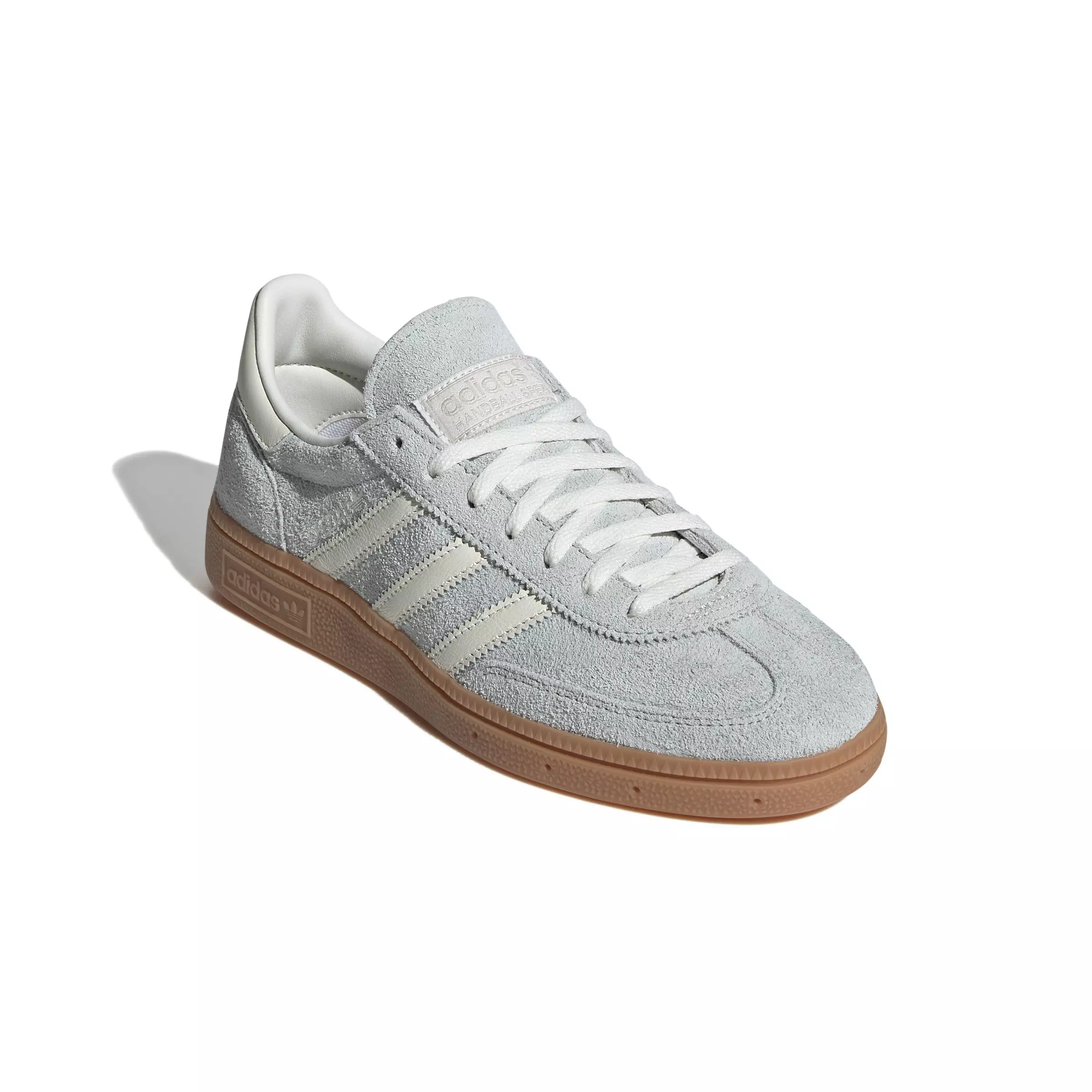 adidas Originals Handball Spezial "Wonder Silver/Off White/Gum 2" Women's Shoe - SILVER/OFF WHITE/GUM
