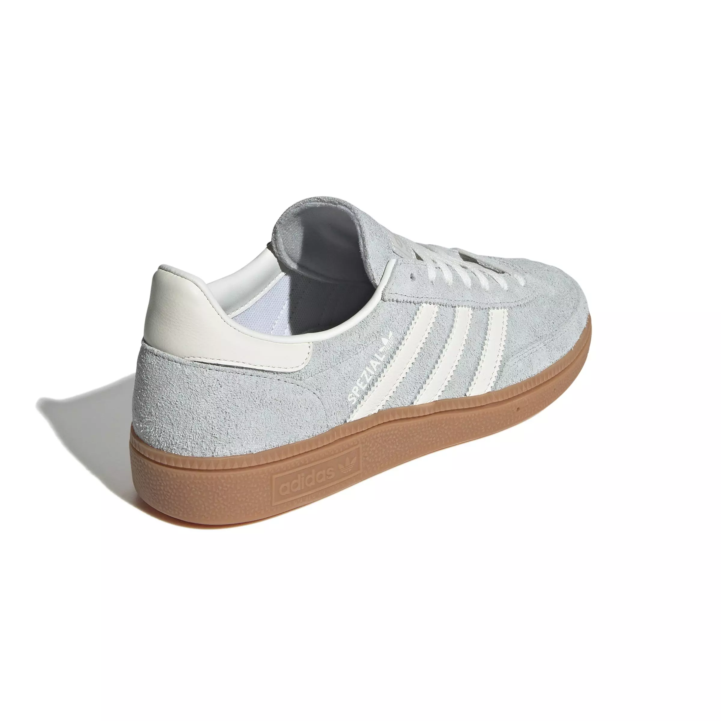 adidas Originals Handball Spezial "Wonder Silver/Off White/Gum 2" Women's Shoe - SILVER/OFF WHITE/GUM