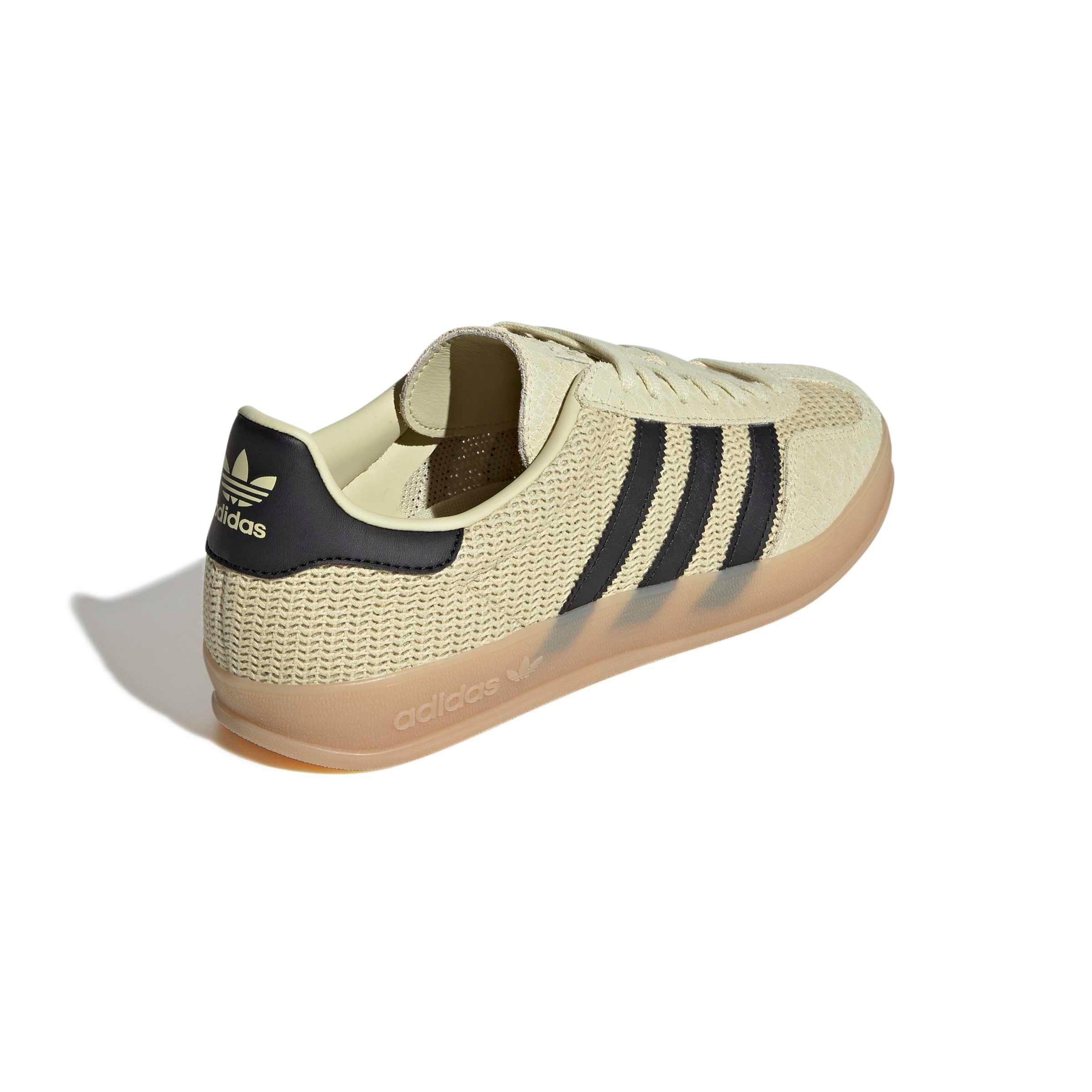 adidas Originals Gazelle Indoor "Dual Yellow/Core Black/Gum 4" Men's Shoe - YELLOW/BLACK/GUM