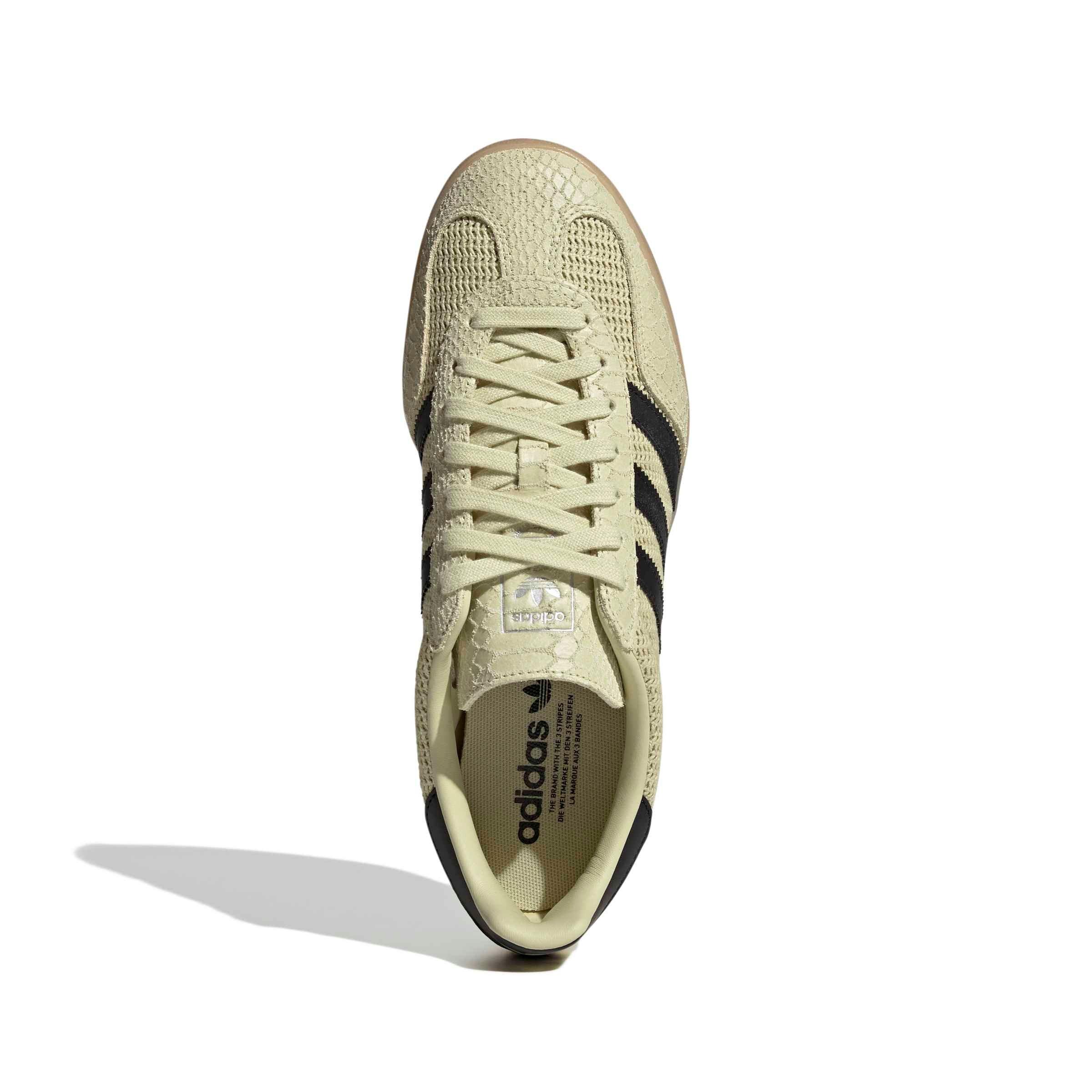 adidas Originals Gazelle Indoor "Dual Yellow/Core Black/Gum 4" Men's Shoe - YELLOW/BLACK/GUM