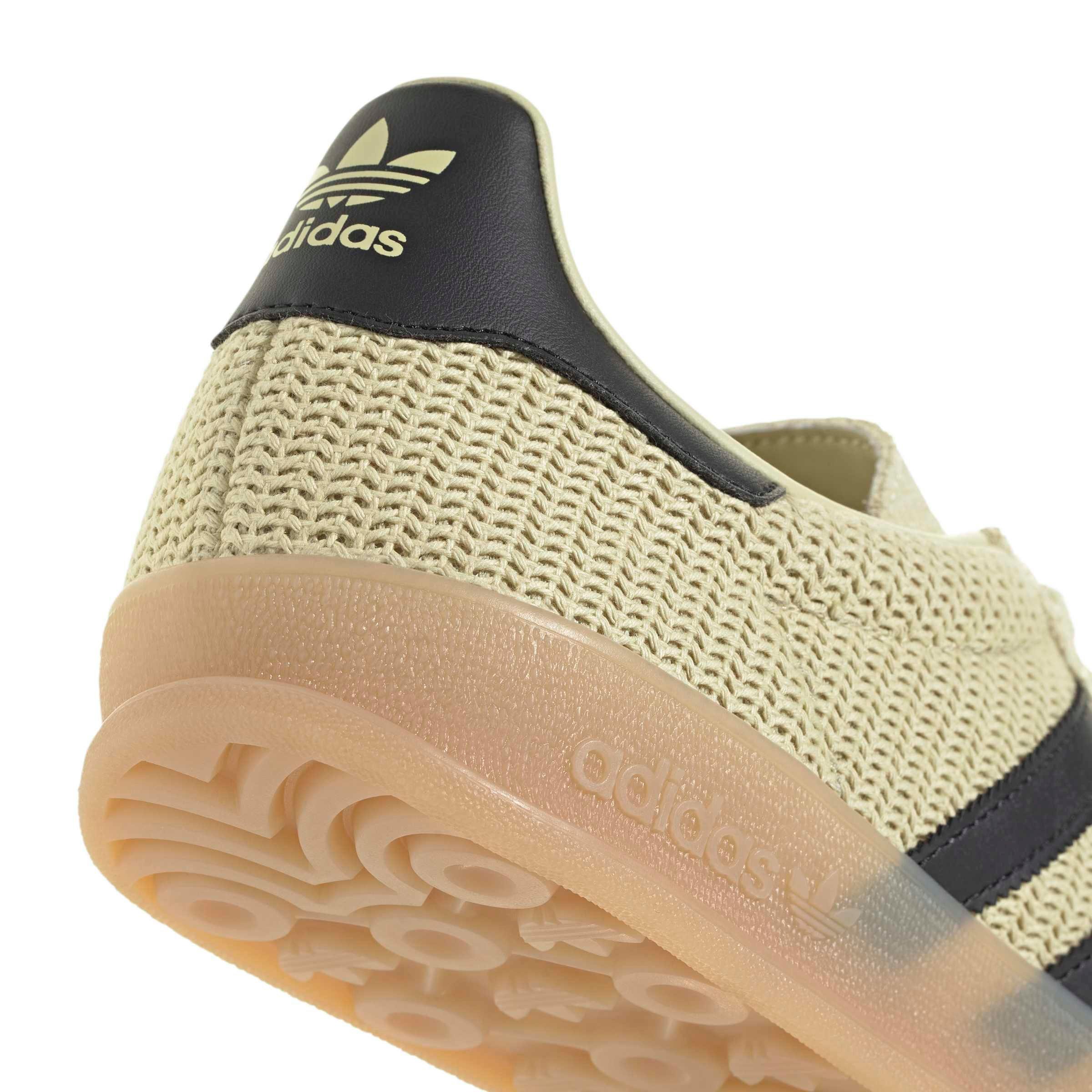 adidas Originals Gazelle Indoor "Dual Yellow/Core Black/Gum 4" Men's Shoe - YELLOW/BLACK/GUM