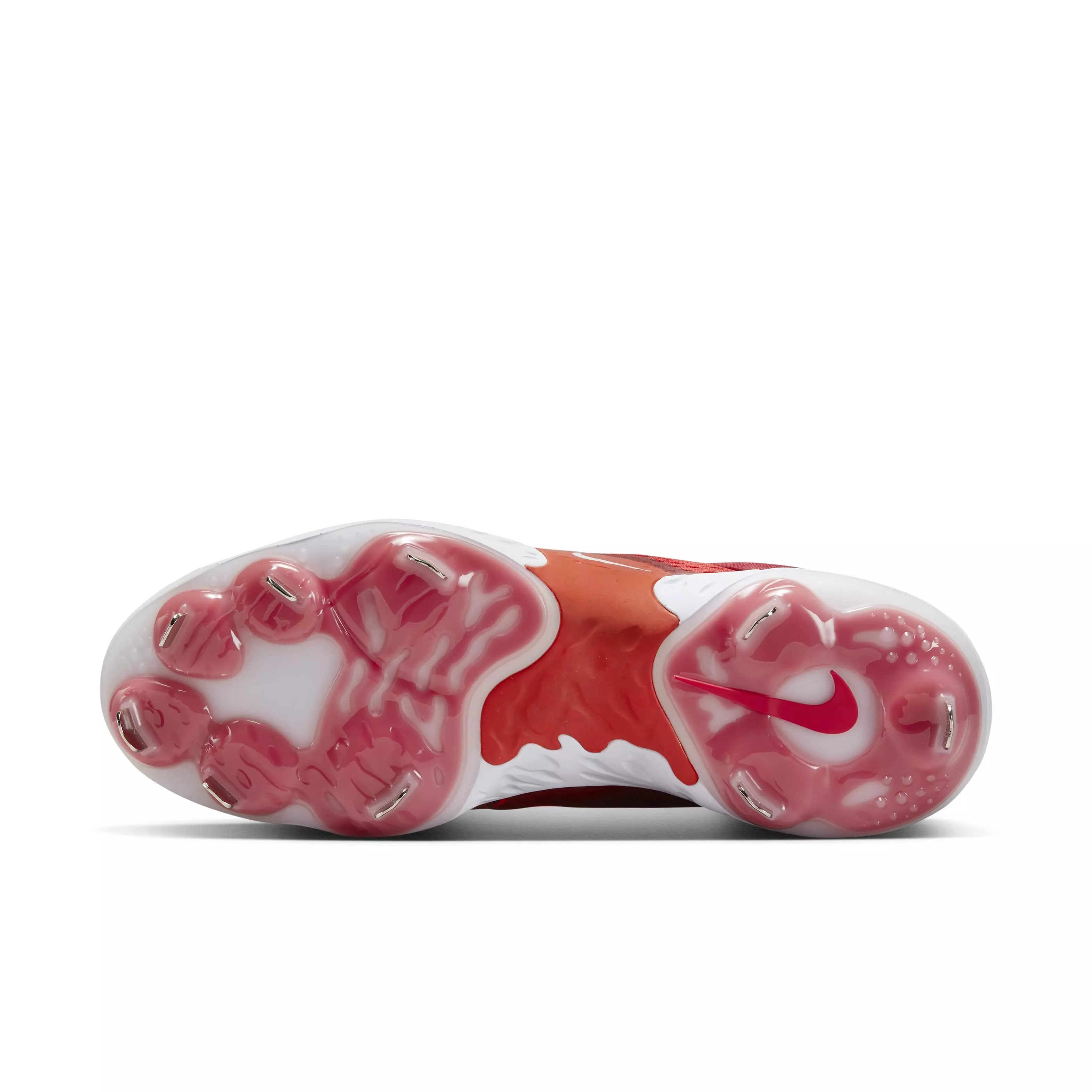 Nike Alpha Huarache Elite 4 Low "University Red/Team Red/Habanero Red/White" Men's Baseball Cleat - RED/RED/RED/WHITE