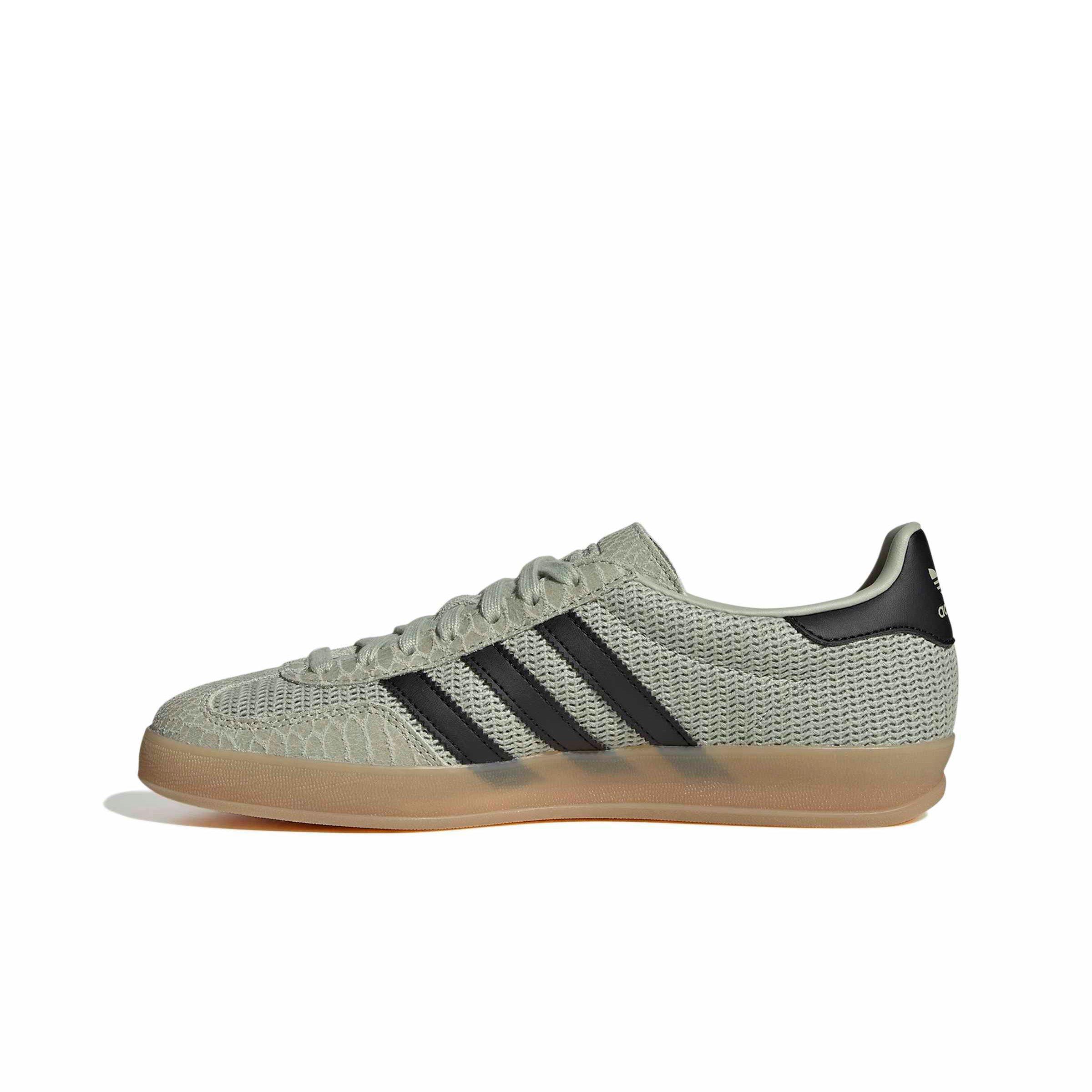 adidas Originals Gazelle Indoor "Halo Green/Core Black/Gum 4" Men's Shoe - GREEN/BLACK/GUM