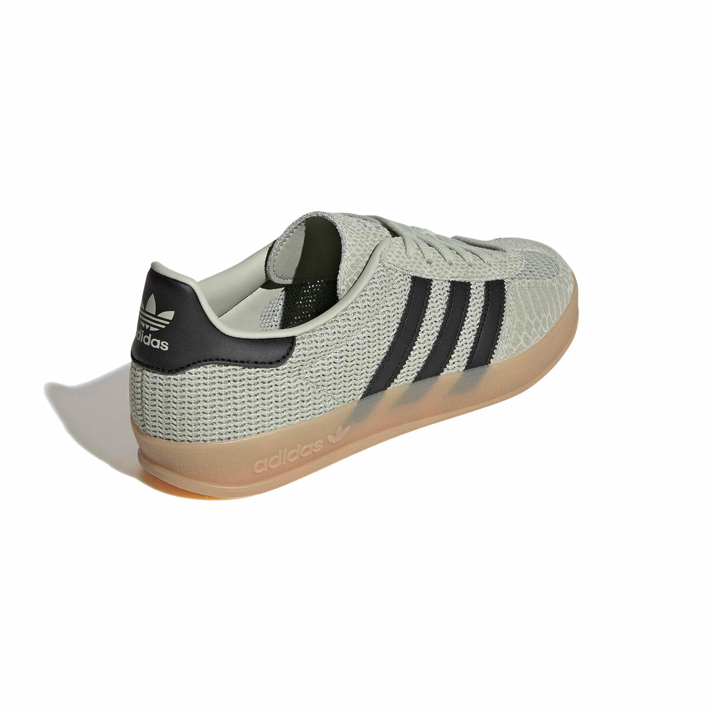 adidas Originals Gazelle Indoor "Halo Green/Core Black/Gum 4" Men's Shoe - GREEN/BLACK/GUM
