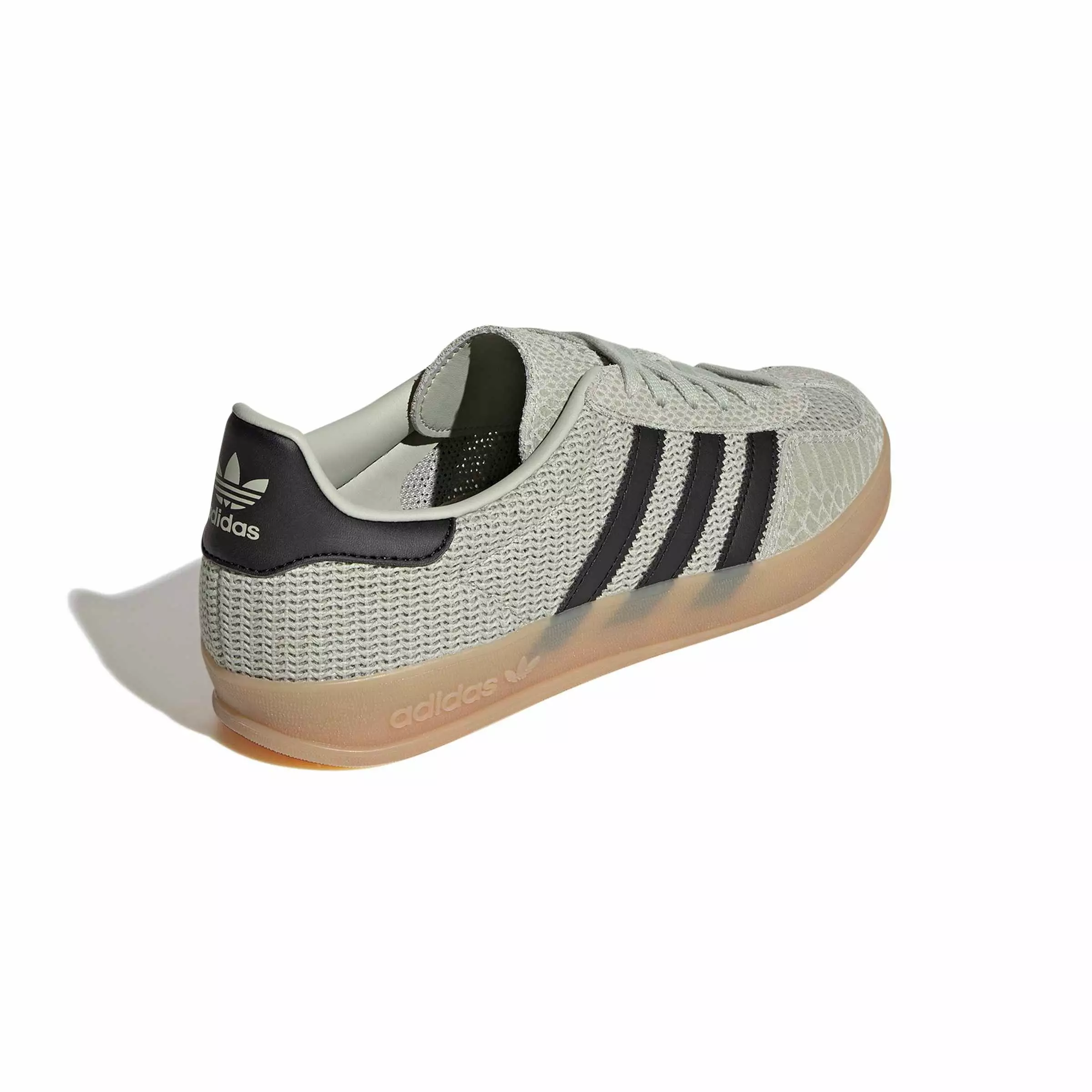 adidas Originals Gazelle Indoor "Halo Green/Core Black/Gum 4" Men's Shoe - GREEN/BLACK/GUM
