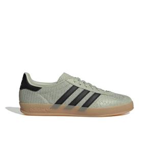 adidas Originals Gazelle Indoor "Halo Green/Core Black/Gum 4" Men's Shoe - GREEN/BLACK/GUM
