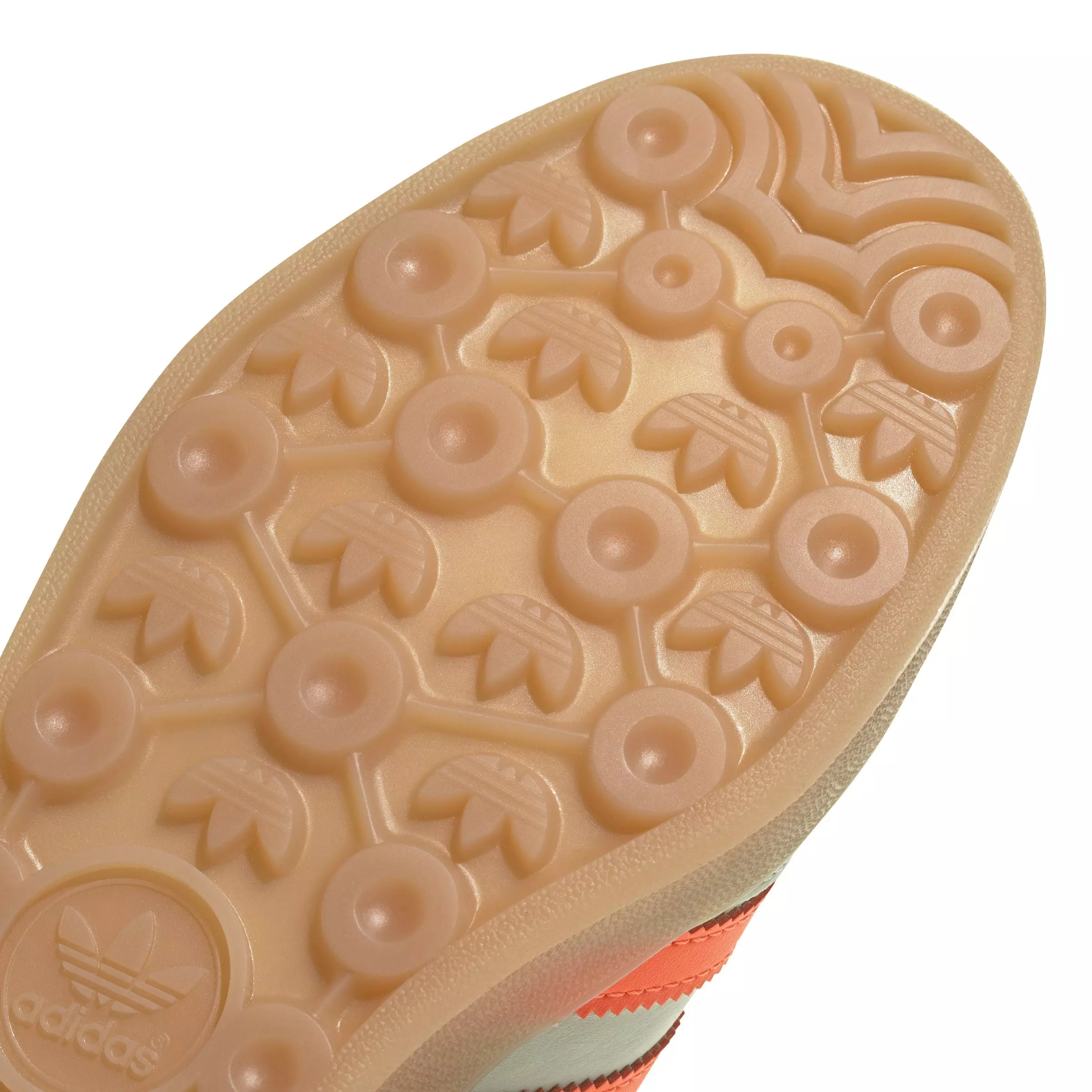 adidas Originals Gazelle "Linen Green/Solar Orange/Gum 3" Women's Shoe - GREEN/ORANGE/GUM