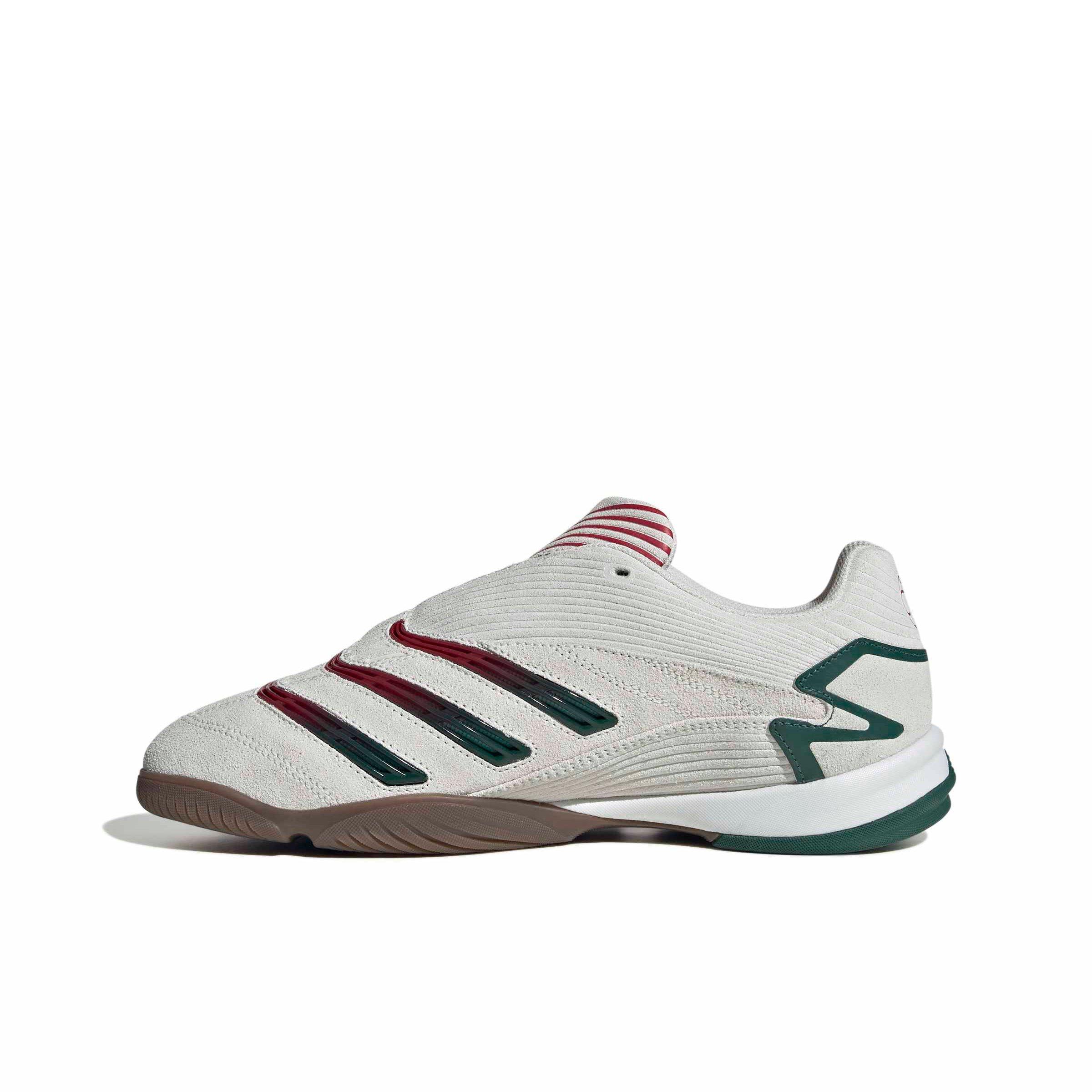 adidas Originals Predator Sala "Core White/Collegiate Green/Ftwr White" Men's Shoe - WHITE/GREEN/WHITE