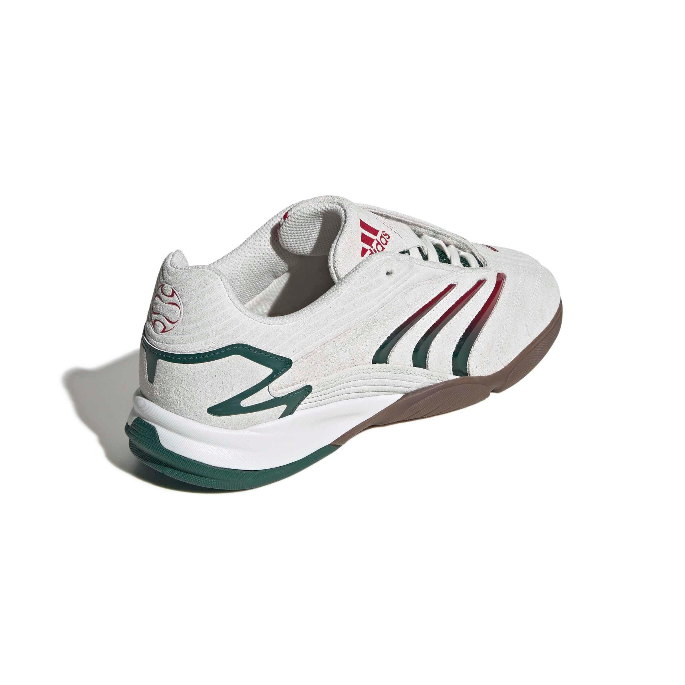 adidas Originals Predator Sala "Core White/Collegiate Green/Ftwr White" Men's Shoe - WHITE/GREEN/WHITE