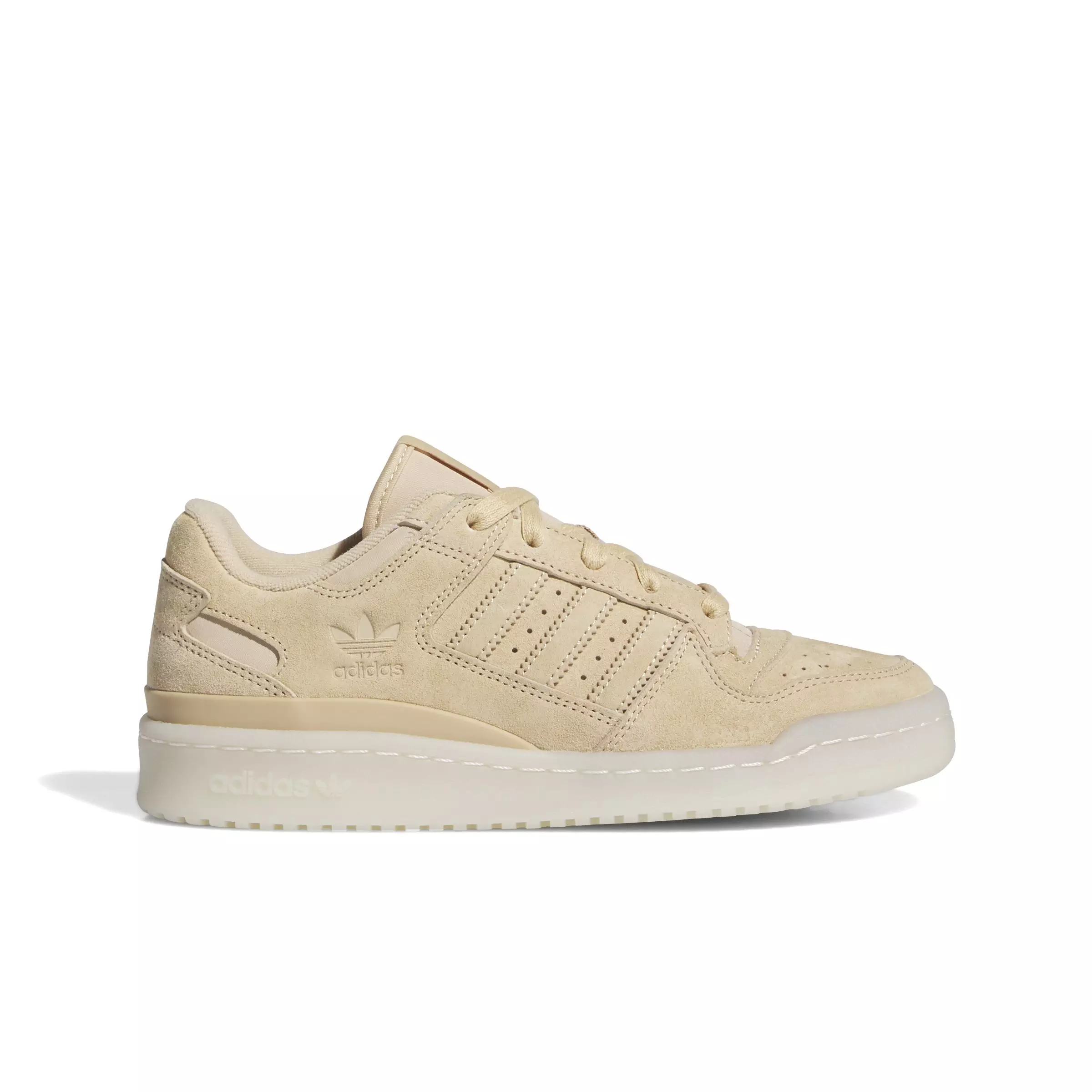 adidas Forum Low Cl "Magic Beige/Magic Beige/Cream White" Women's Shoe - BEIGE/BEIGE/CREAM