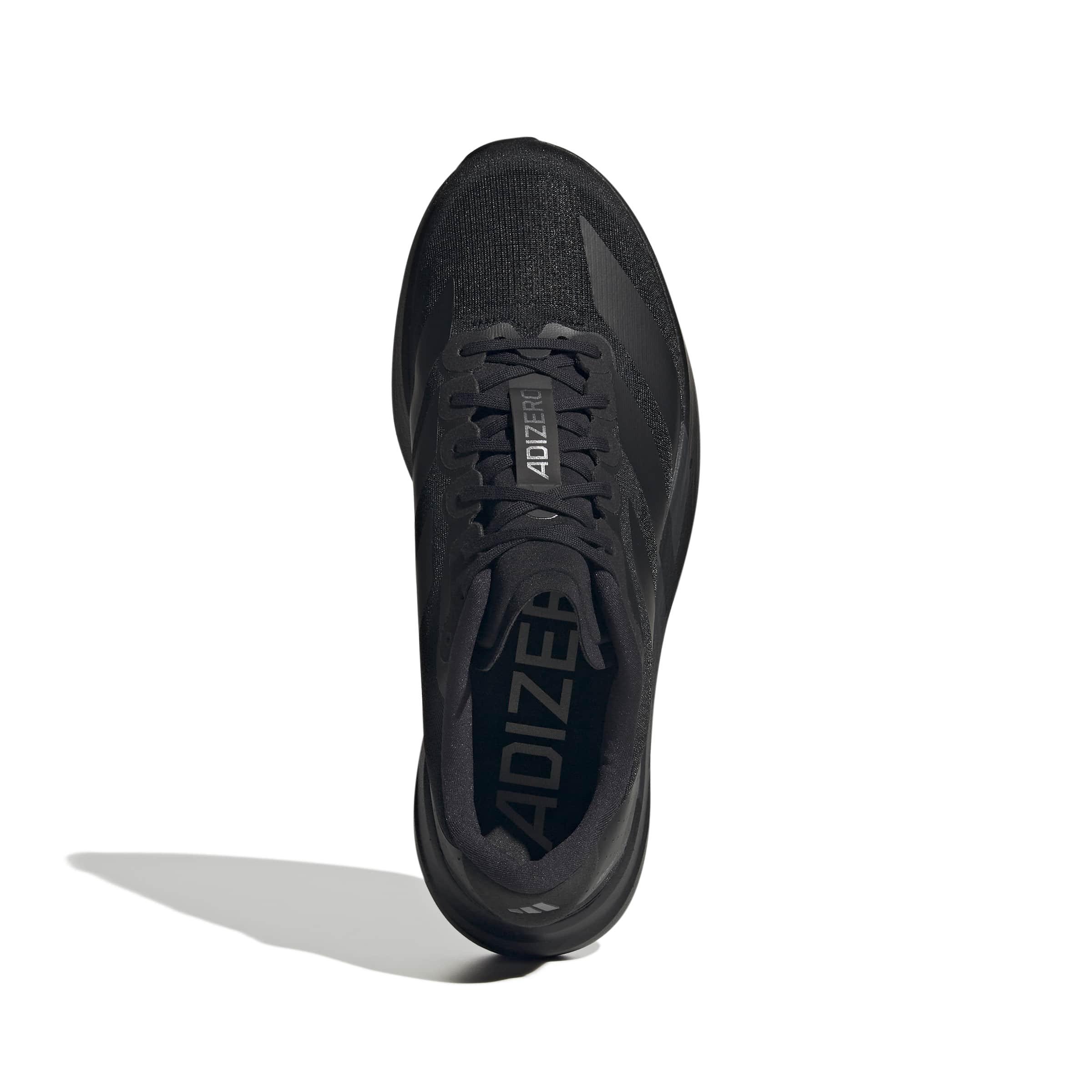 adidas Adizero EVO SL "Core Black/Core Black/Iron Metallic" Men's Running Shoe - BLACK/BLACK/IRON