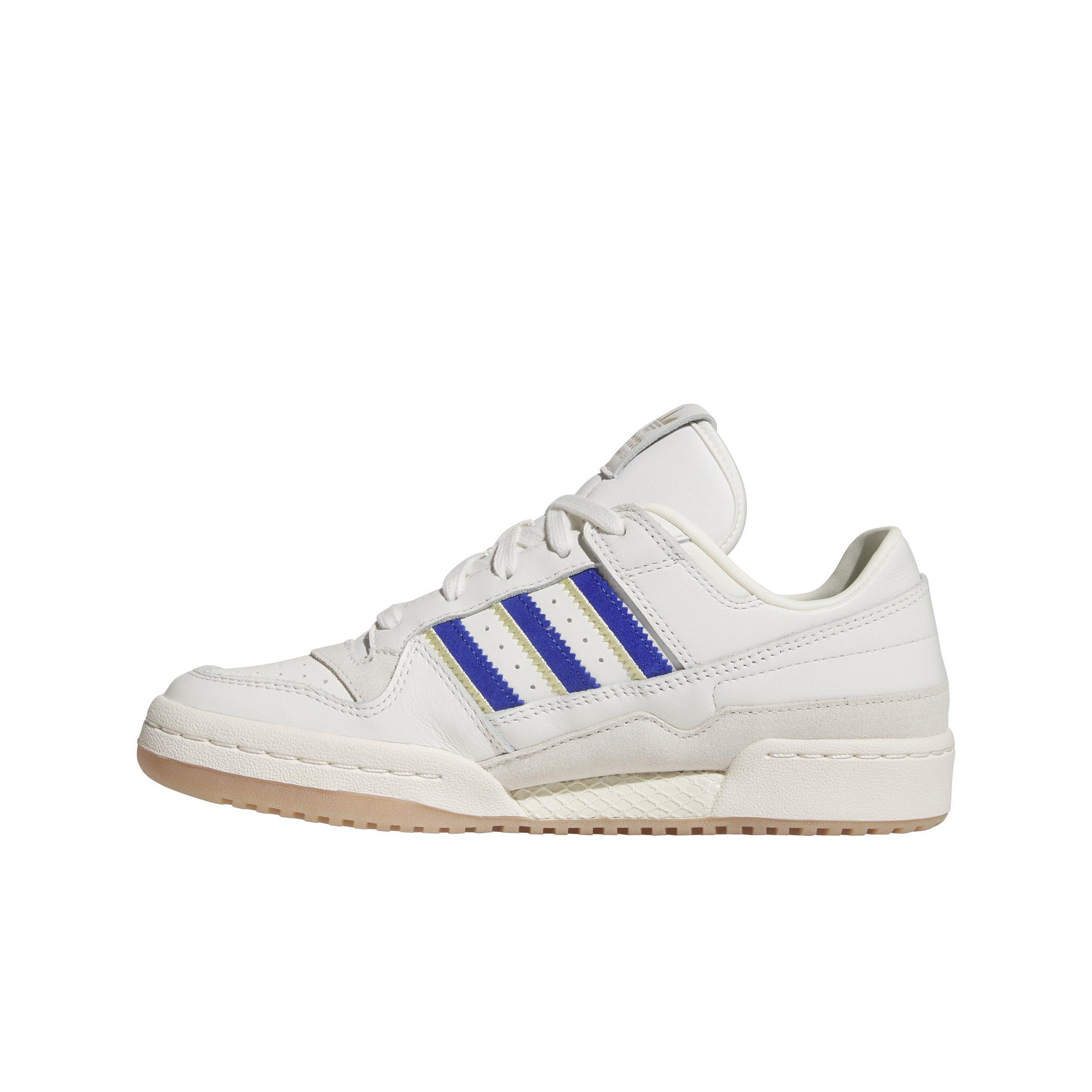 adidas Forum Low Cl Women's "Cloud White/Team Royal Blue/Almost Yellow" Shoe