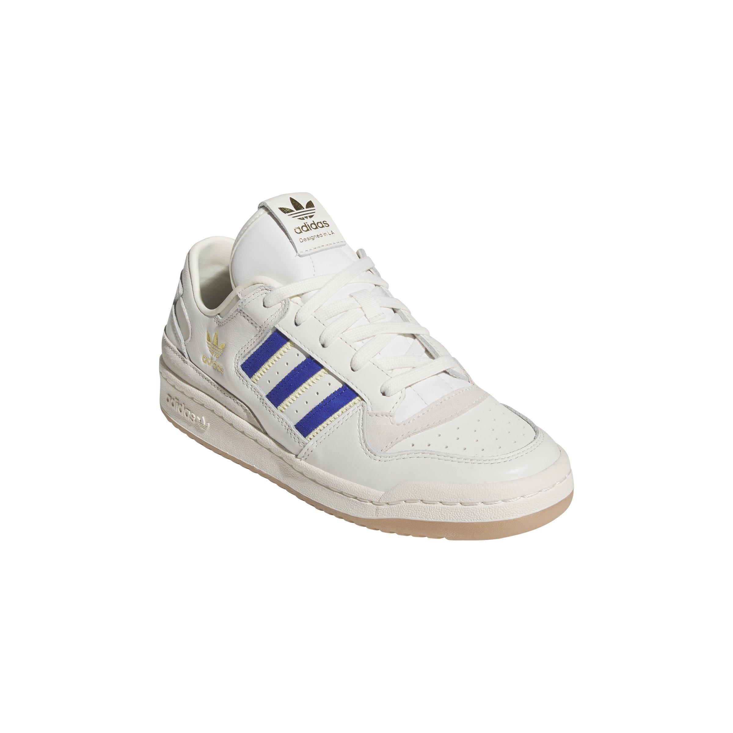 adidas Forum Low Cl Women's "Cloud White/Team Royal Blue/Almost Yellow" Shoe