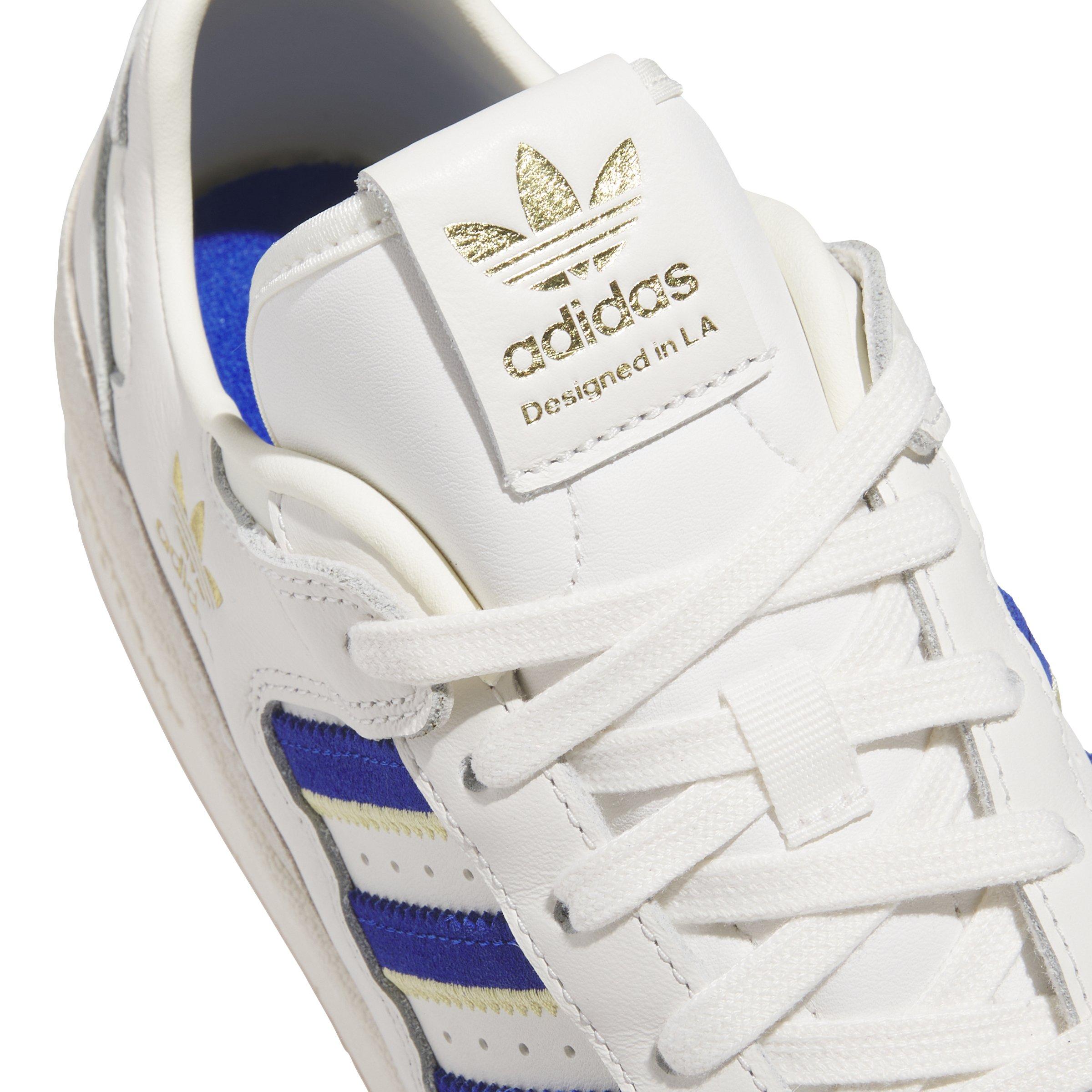 adidas Forum Low Cl Women's "Cloud White/Team Royal Blue/Almost Yellow" Shoe