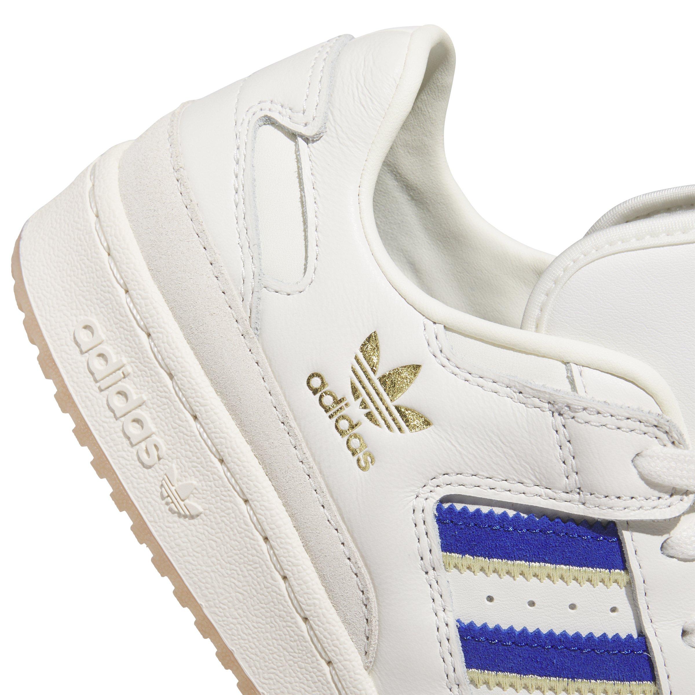 adidas Forum Low Cl Women's "Cloud White/Team Royal Blue/Almost Yellow" Shoe