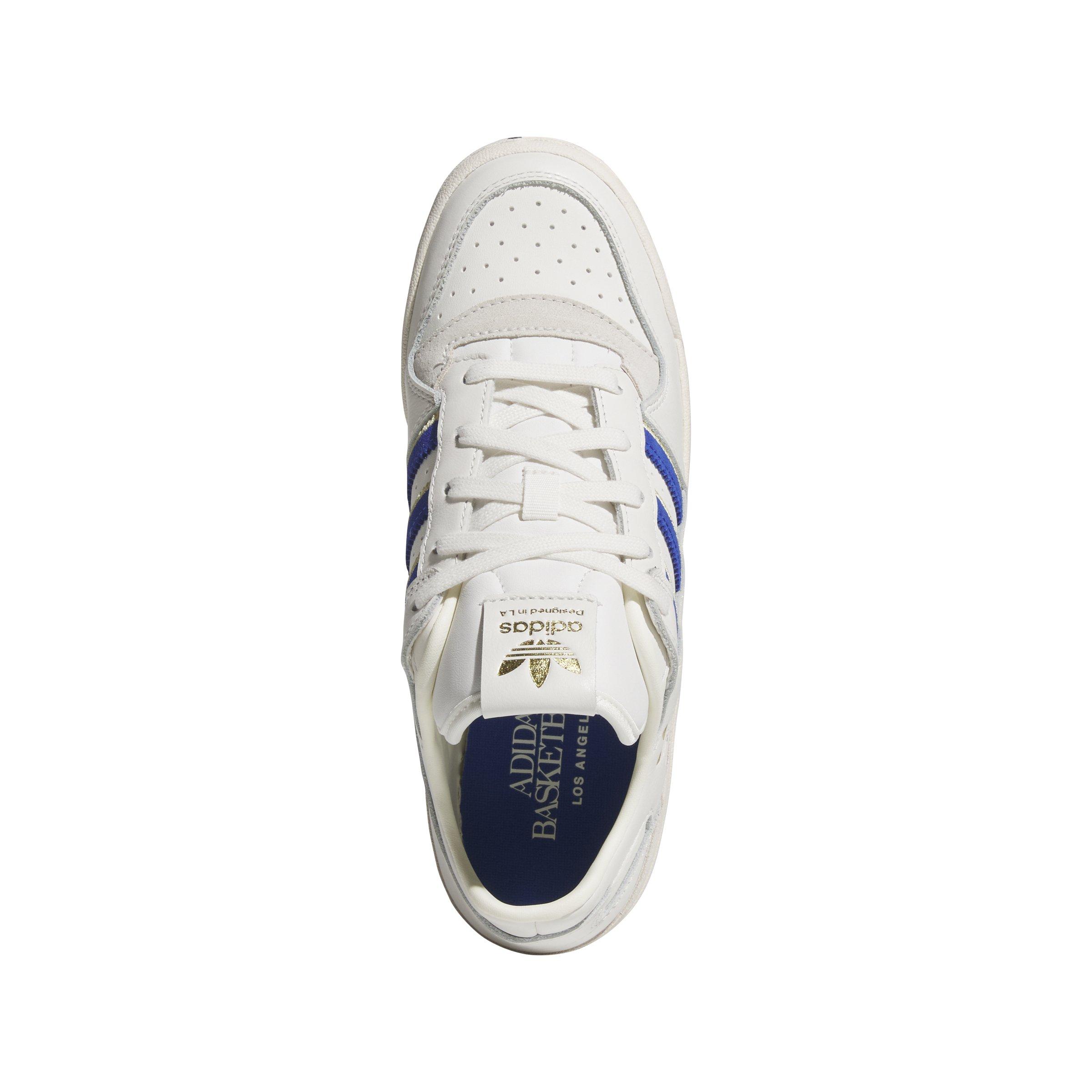 adidas Forum Low Cl Women's "Cloud White/Team Royal Blue/Almost Yellow" Shoe