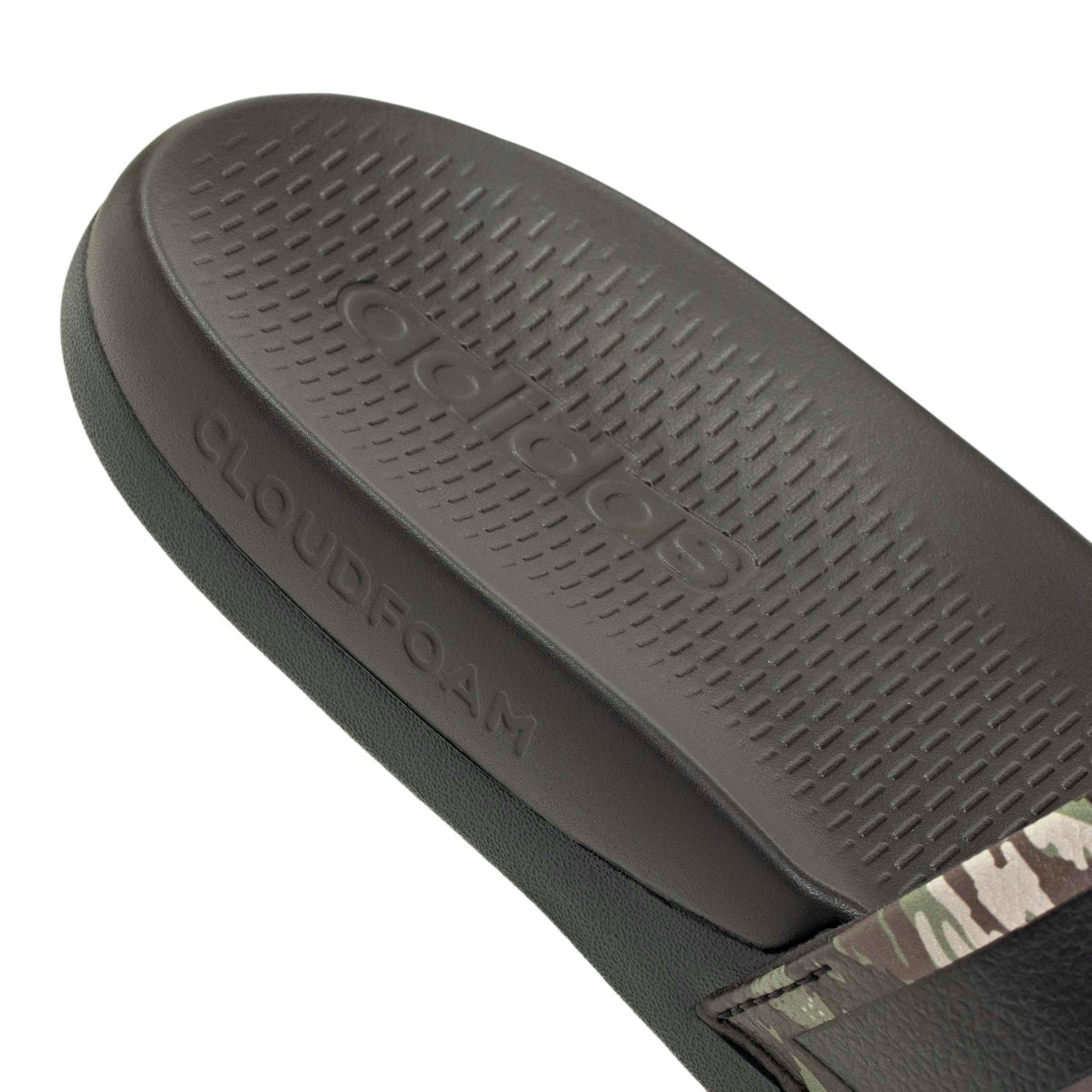 adidas Adilette Comfort 2.0 "Core Black/Core Black/Aurora Coffee" Men's Slide - BLACK/BLACK/COFFEE