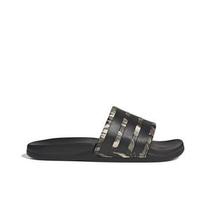 adidas Adilette Comfort 2.0 "Core Black/Core Black/Aurora Coffee" Men's Slide - BLACK/BLACK/COFFEE