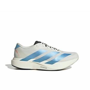 adidas Adizero EVO SL "Off White/Light Blue/Bright Red" Men's Running Shoe - OFF WHITE/LT BLUE/RED