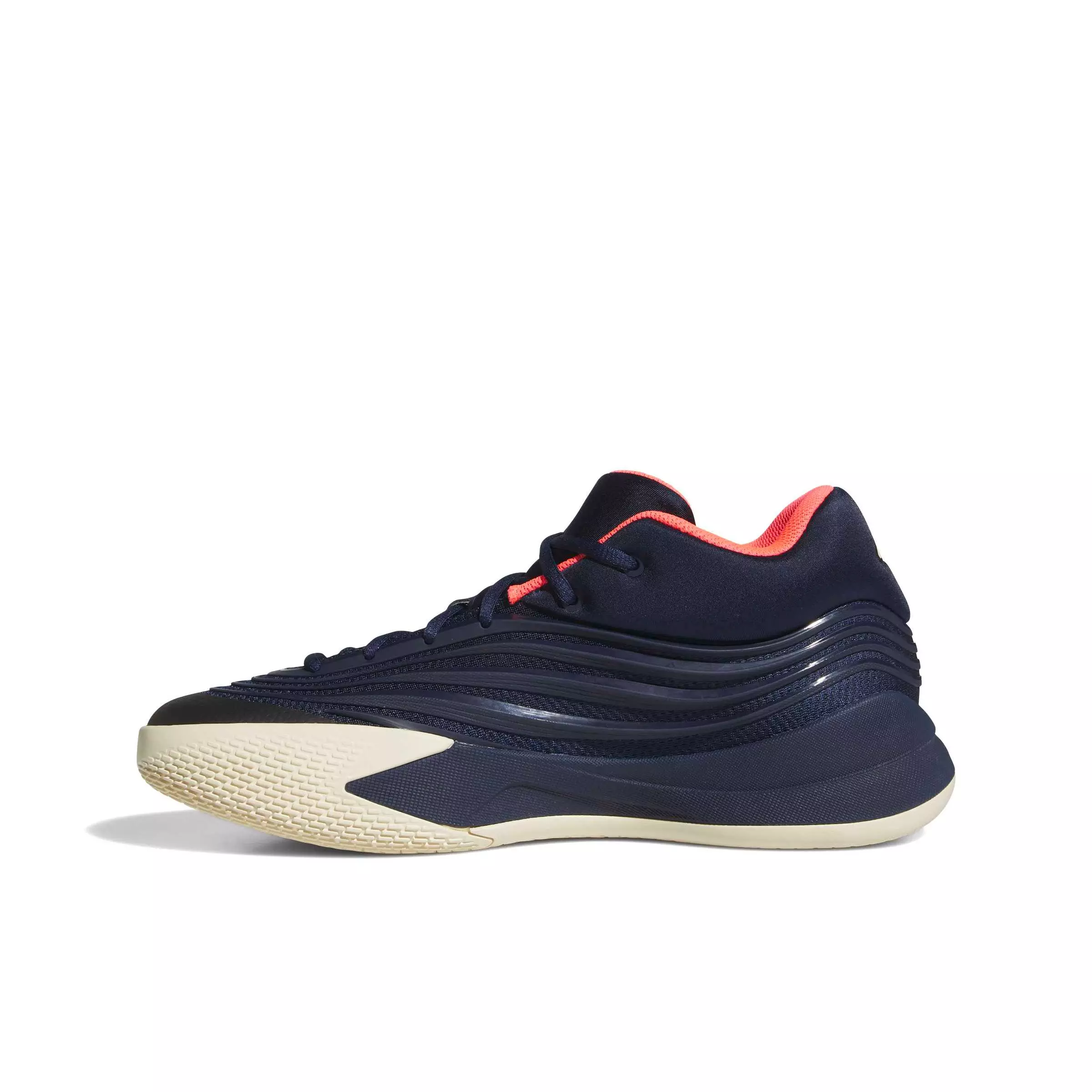 adidas Dame X "Night Indigo/Warm Vanilla/Solar Turbo" Men's Basketball Shoe - INDIGGO/VANILLA/TURBO