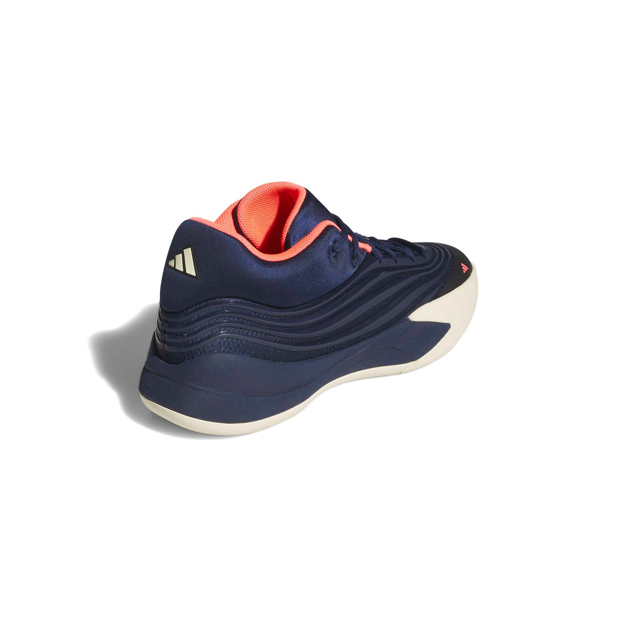 adidas Dame X "Night Indigo/Warm Vanilla/Solar Turbo" Men's Basketball Shoe - INDIGGO/VANILLA/TURBO