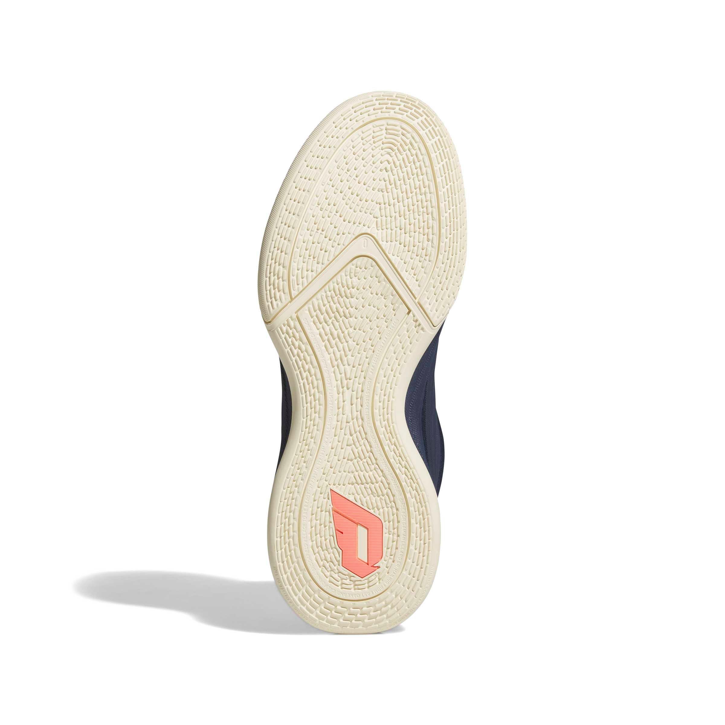 adidas Dame X "Night Indigo/Warm Vanilla/Solar Turbo" Men's Basketball Shoe - INDIGGO/VANILLA/TURBO