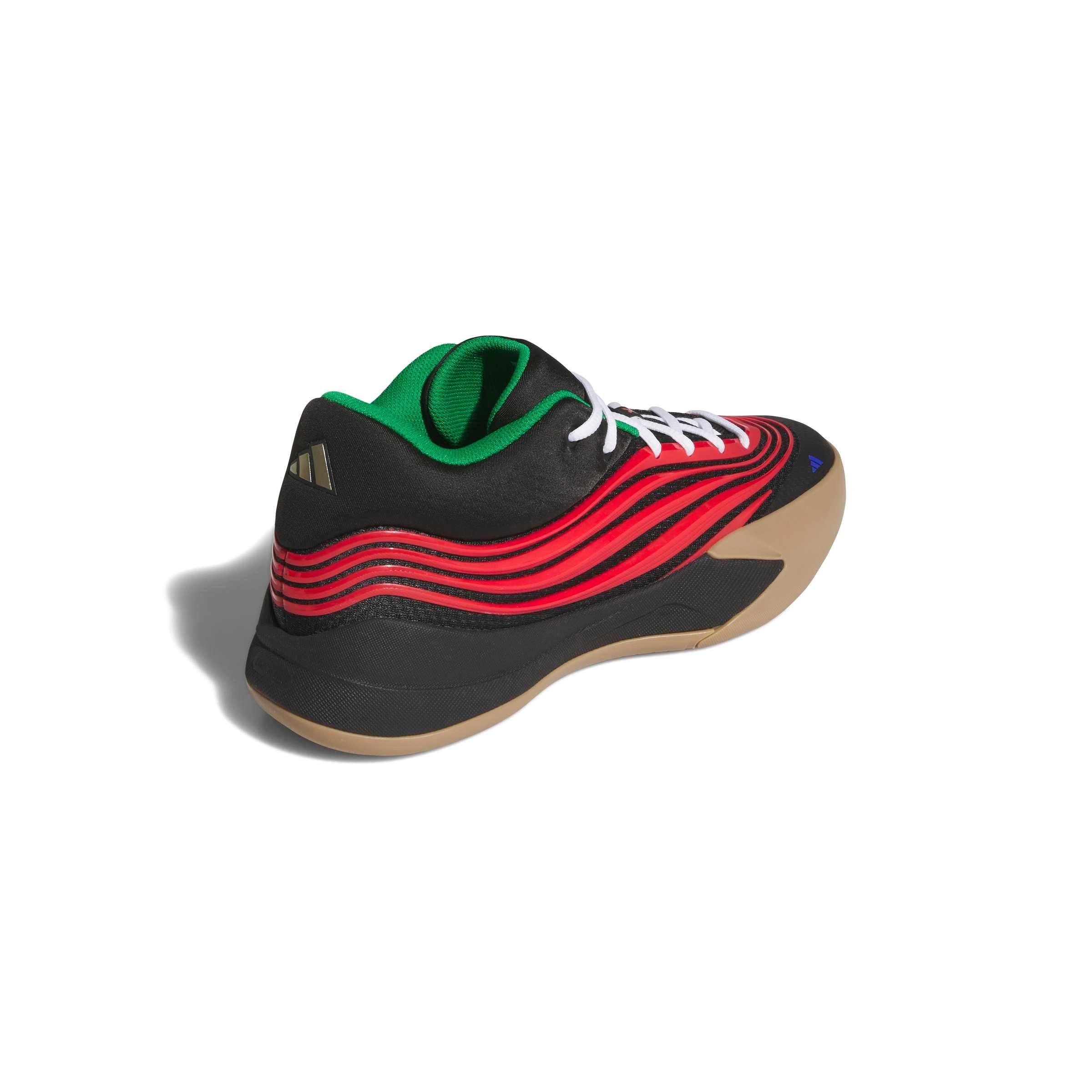 adidas Dame X "Core Black/Pure Ruby/Gum 4" Men's Basketball Shoe - BLACK/RUBY/GUM