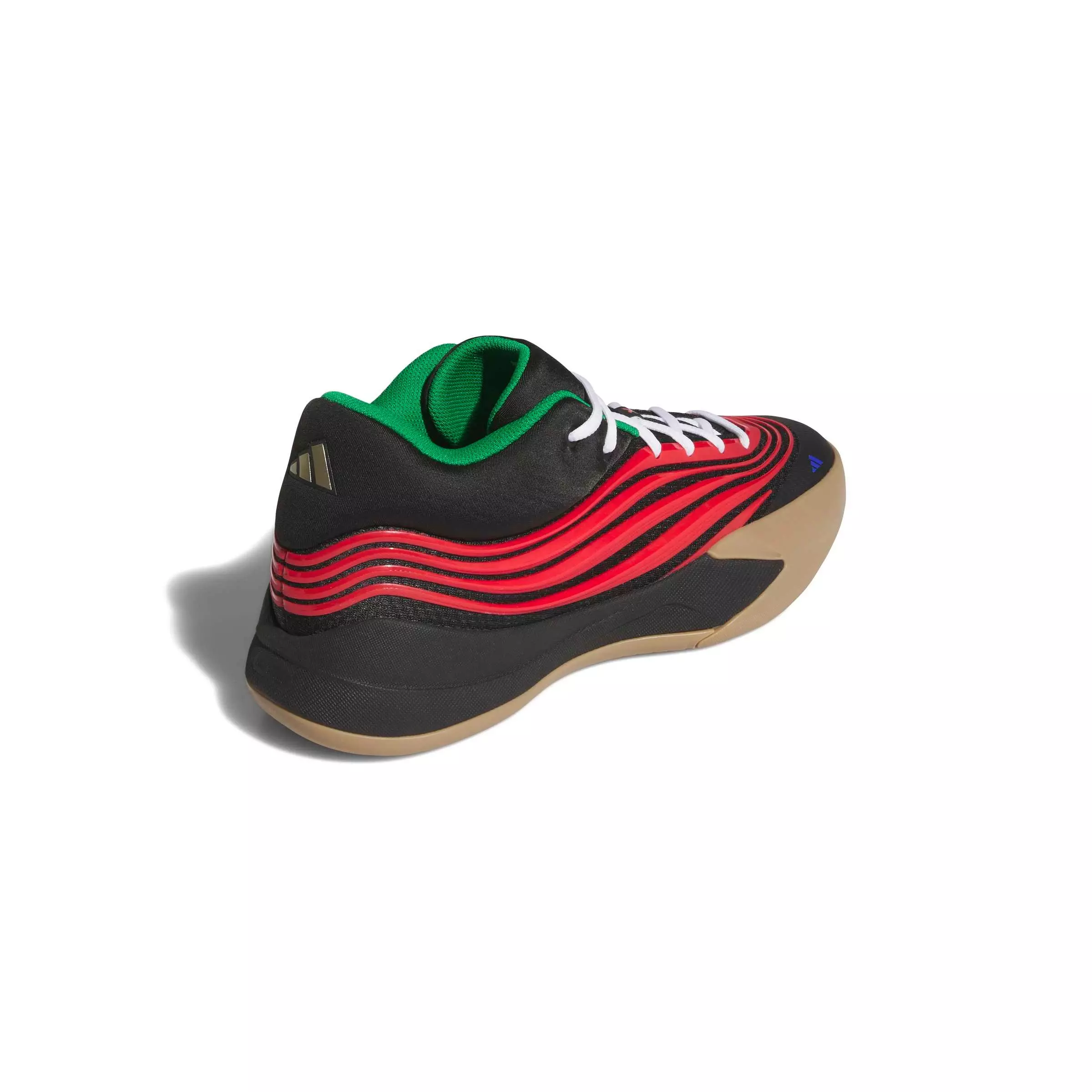 adidas Dame X "Core Black/Pure Ruby/Gum 4" Men's Basketball Shoe - BLACK/RUBY/GUM